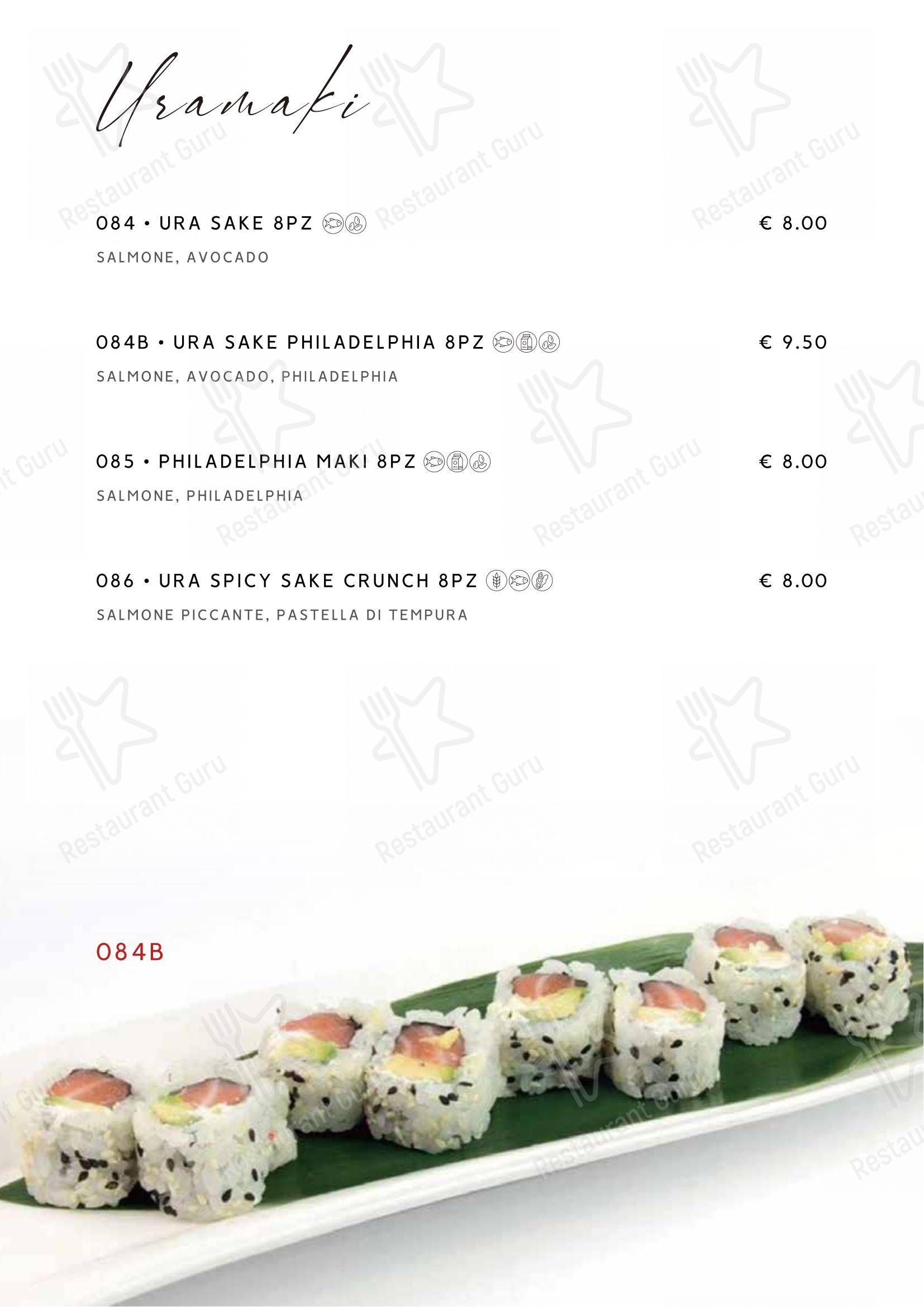 Gohan in Curno - Menu