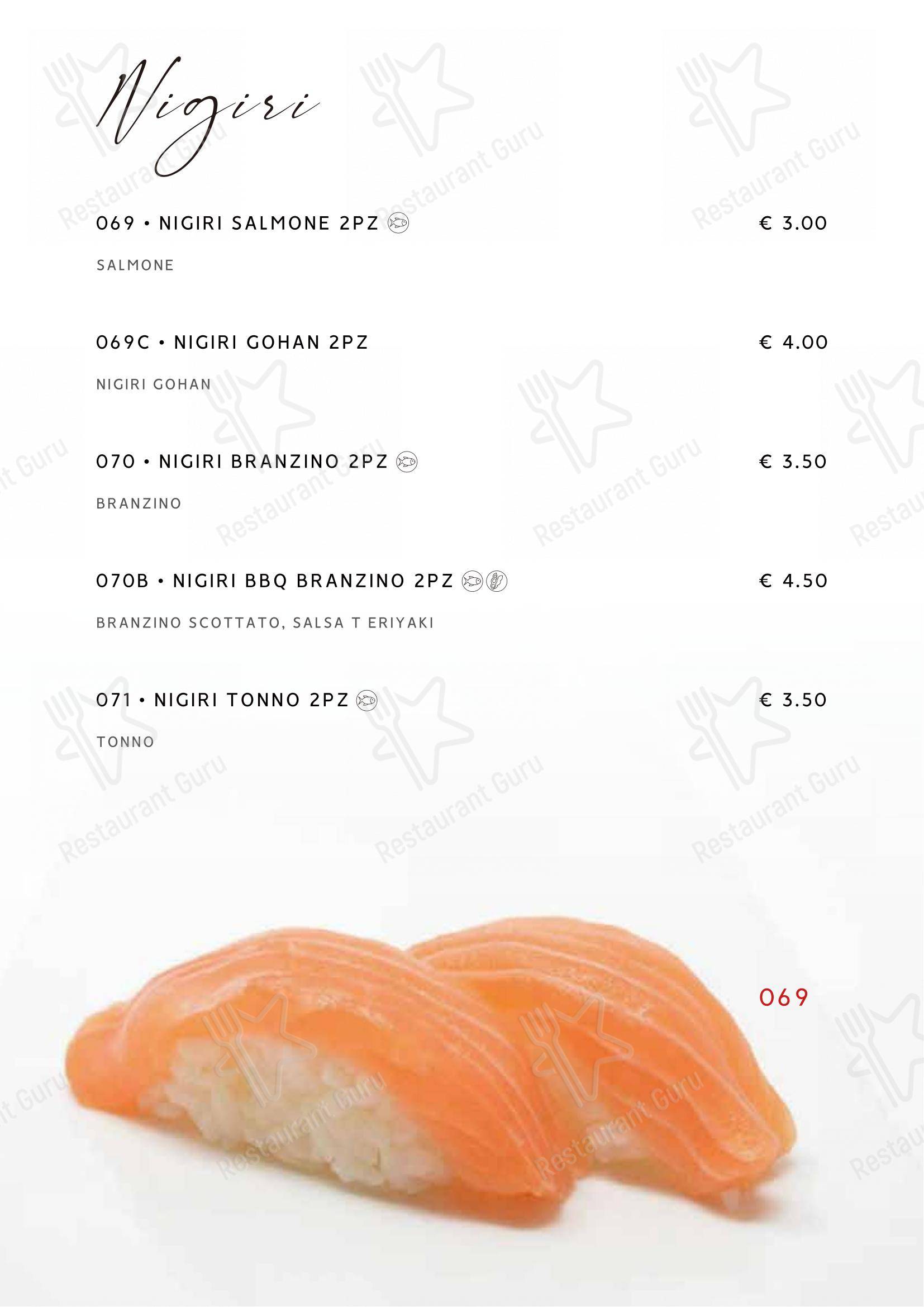 Menu di Gohan - Menu bar