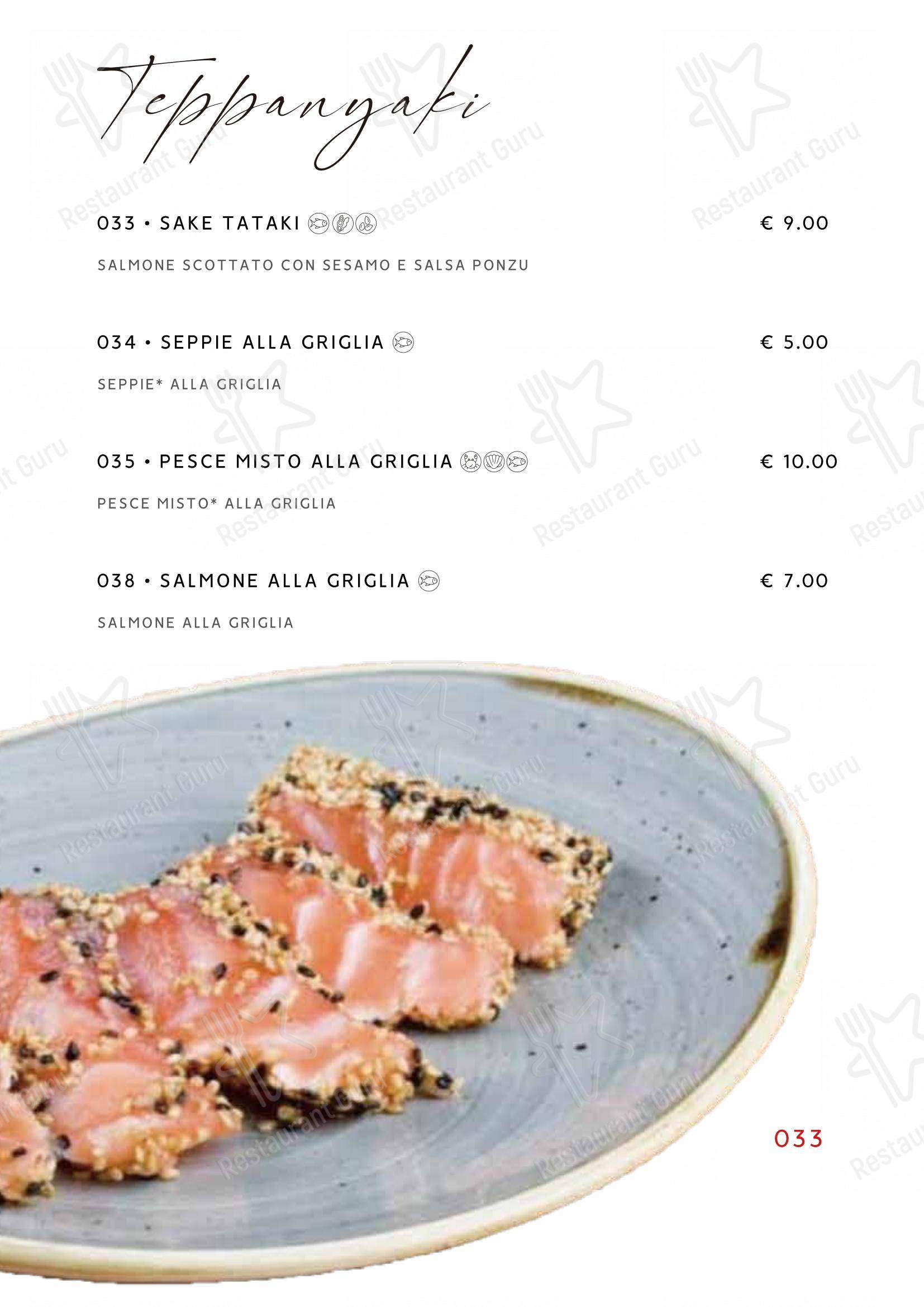 Menu bar per Gohan in Curno