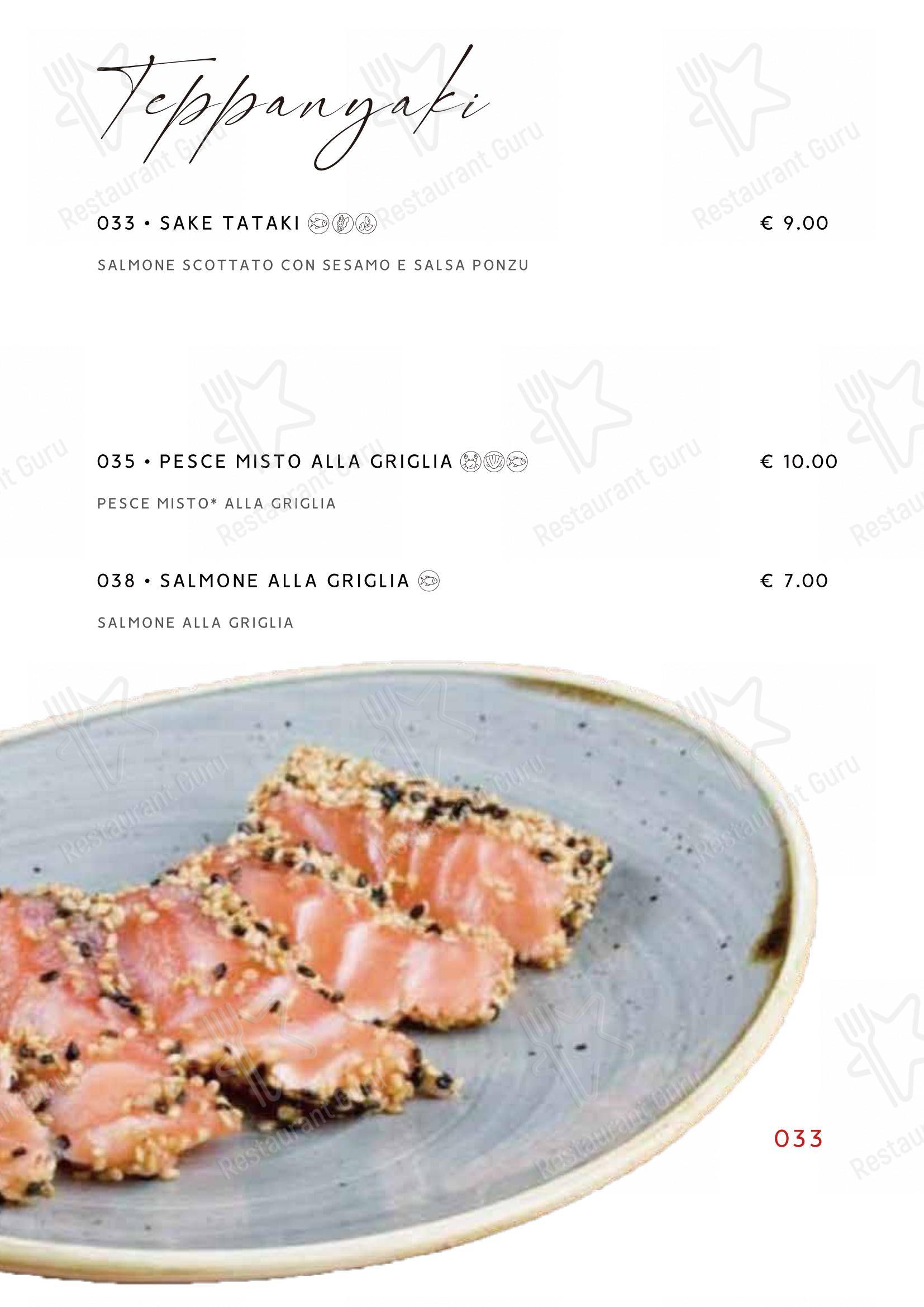 Menu per Gohan in Curno