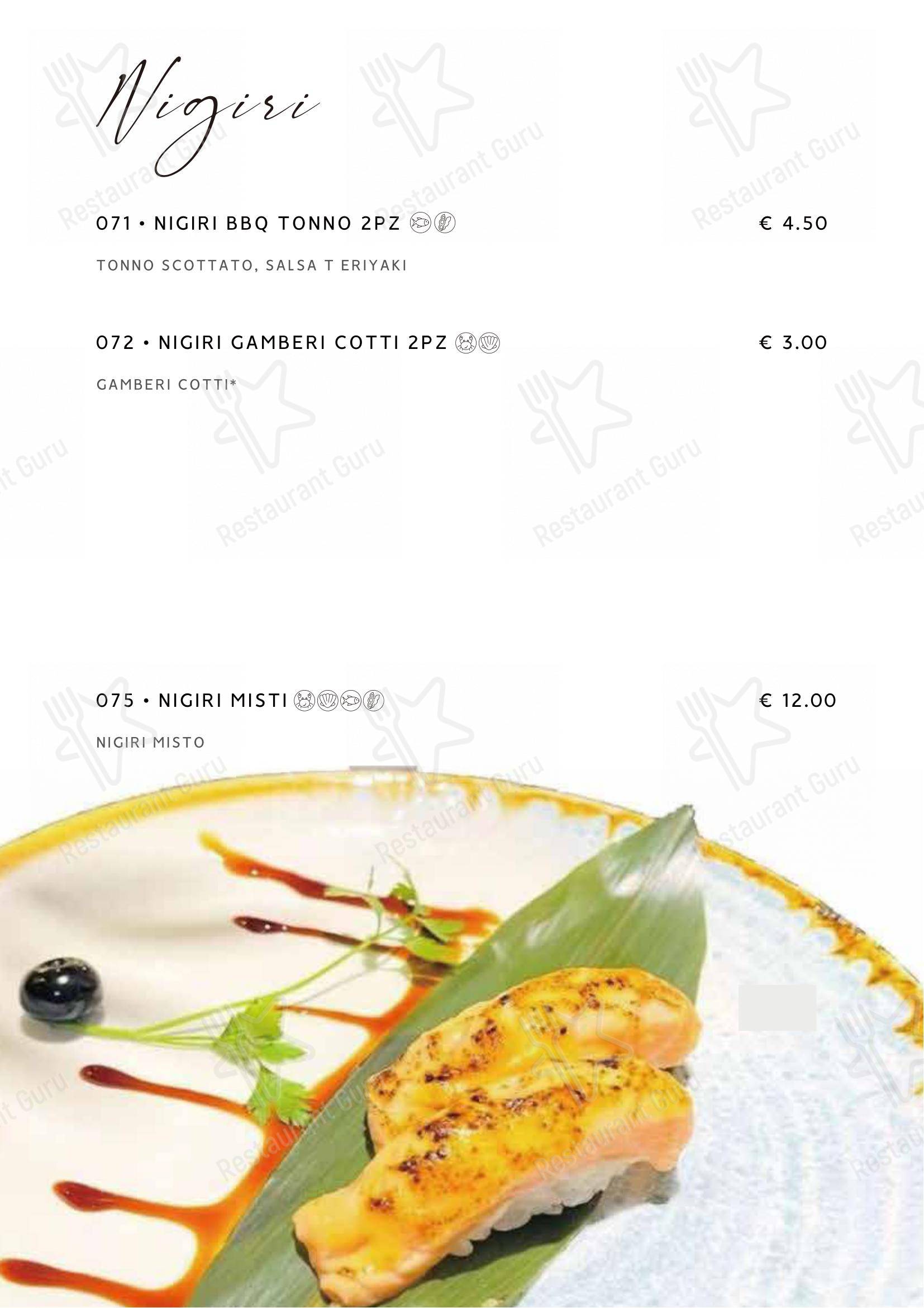 Menu per Gohan in Curno