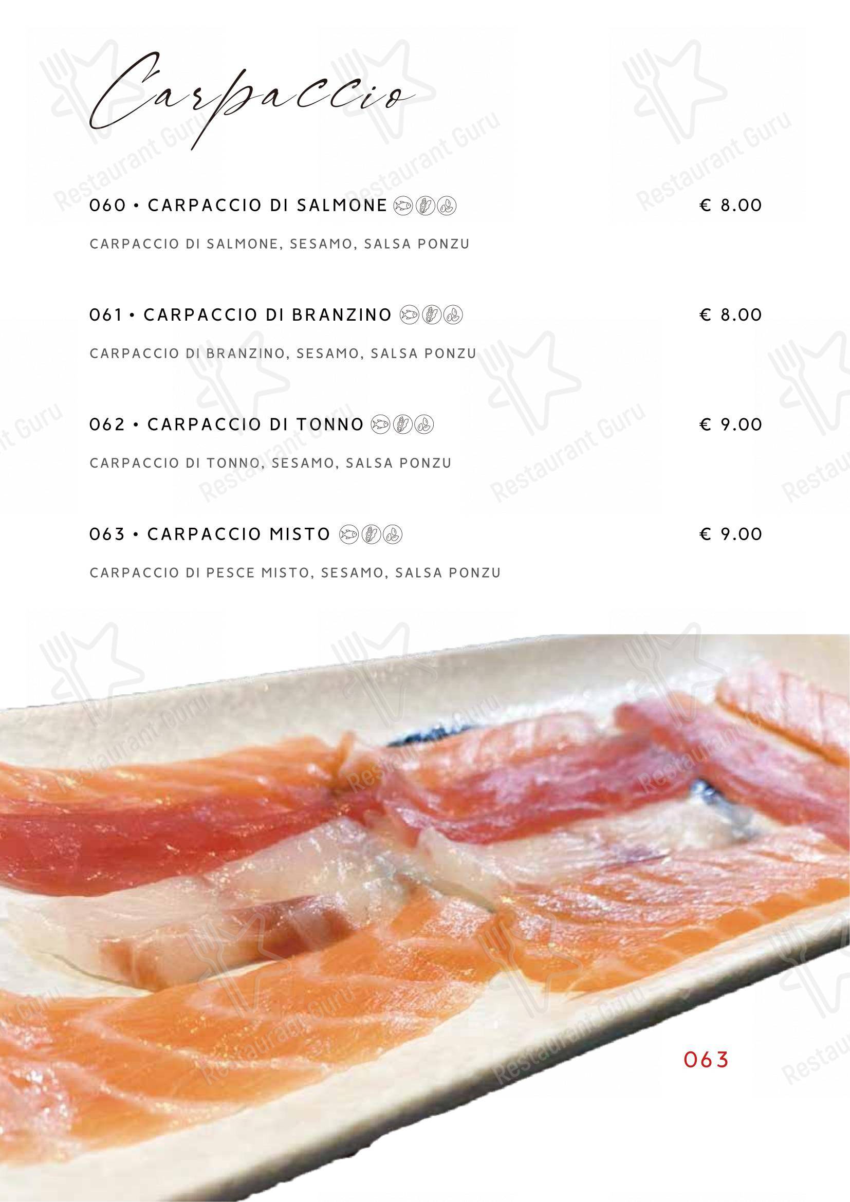 Menu di Gohan - Menu bar