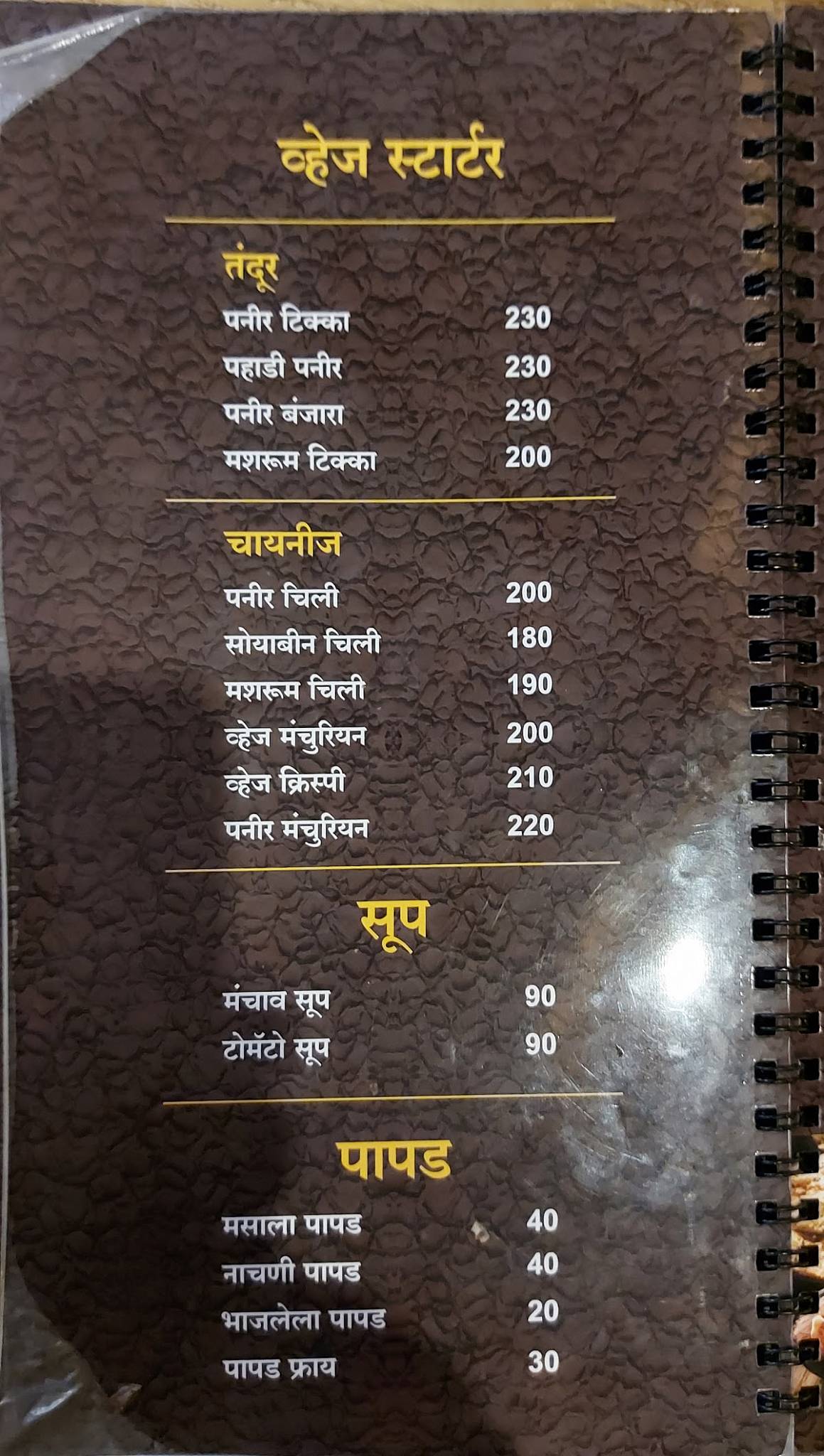 Menu at Goodluck Lunch Home 3 Moshi, Pune