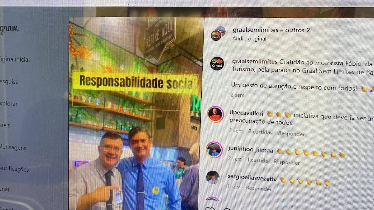 Graal Sem Limites cardápio