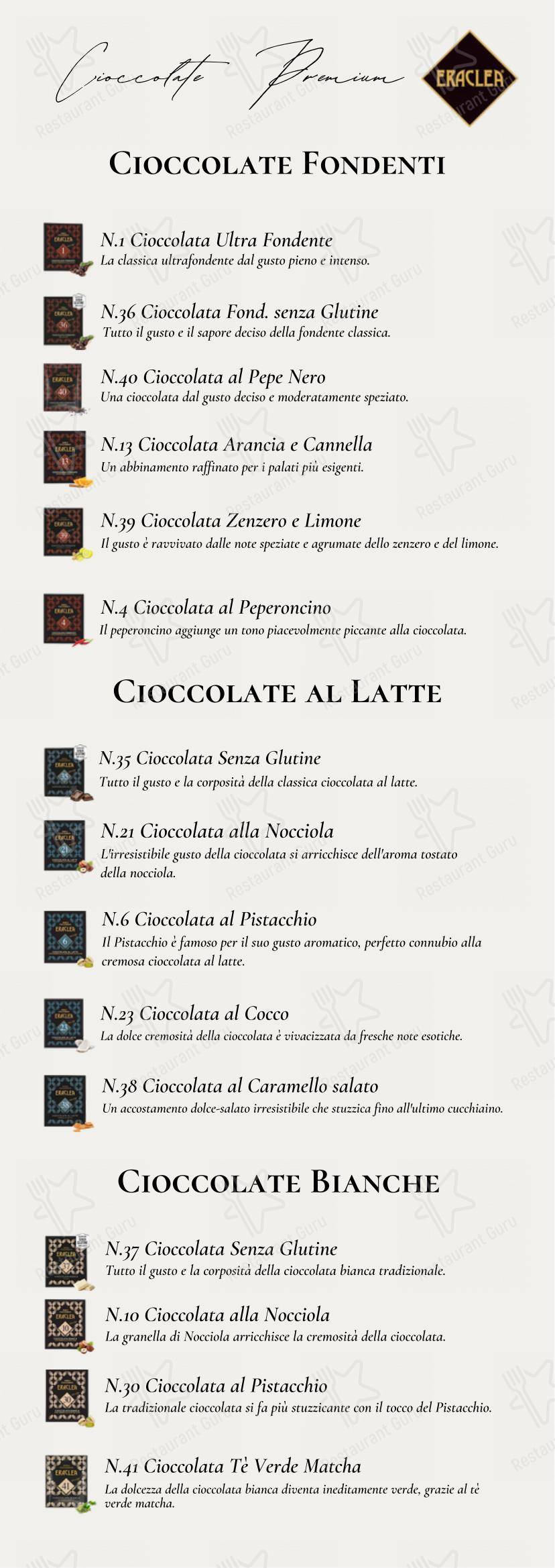 菜单 per Gran Caffè Margherita in Viareggio