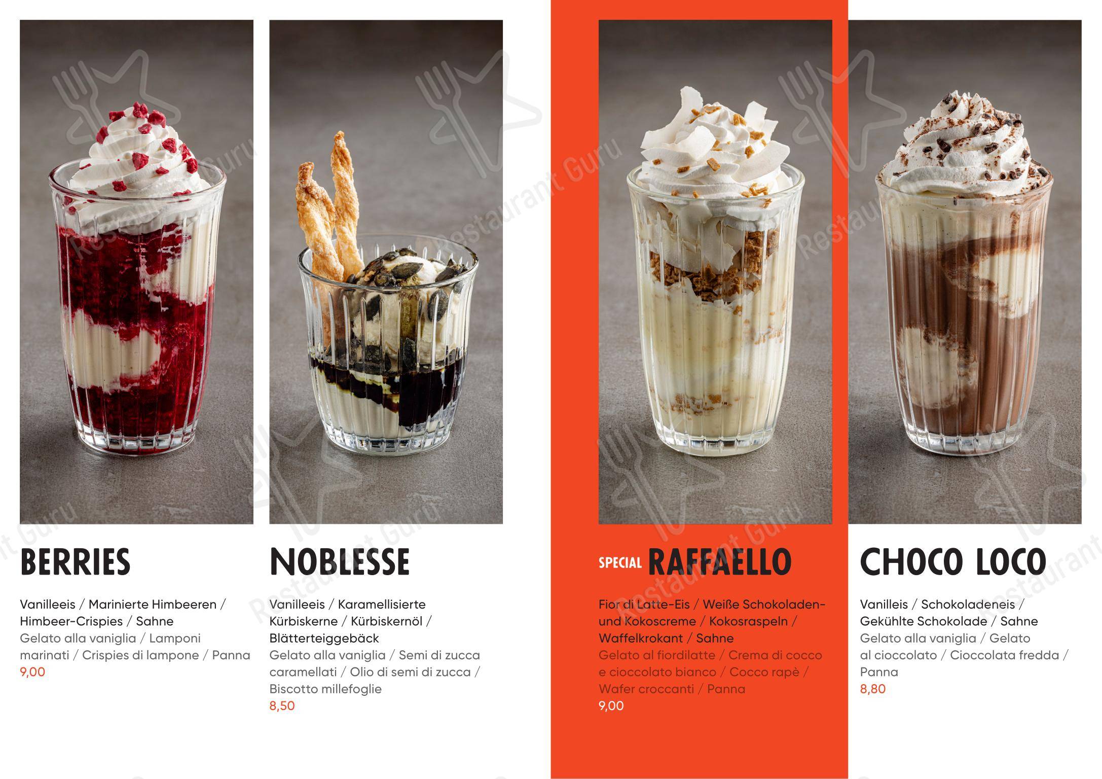 Menu bar per Gretl am See Restaurant in Caldaro