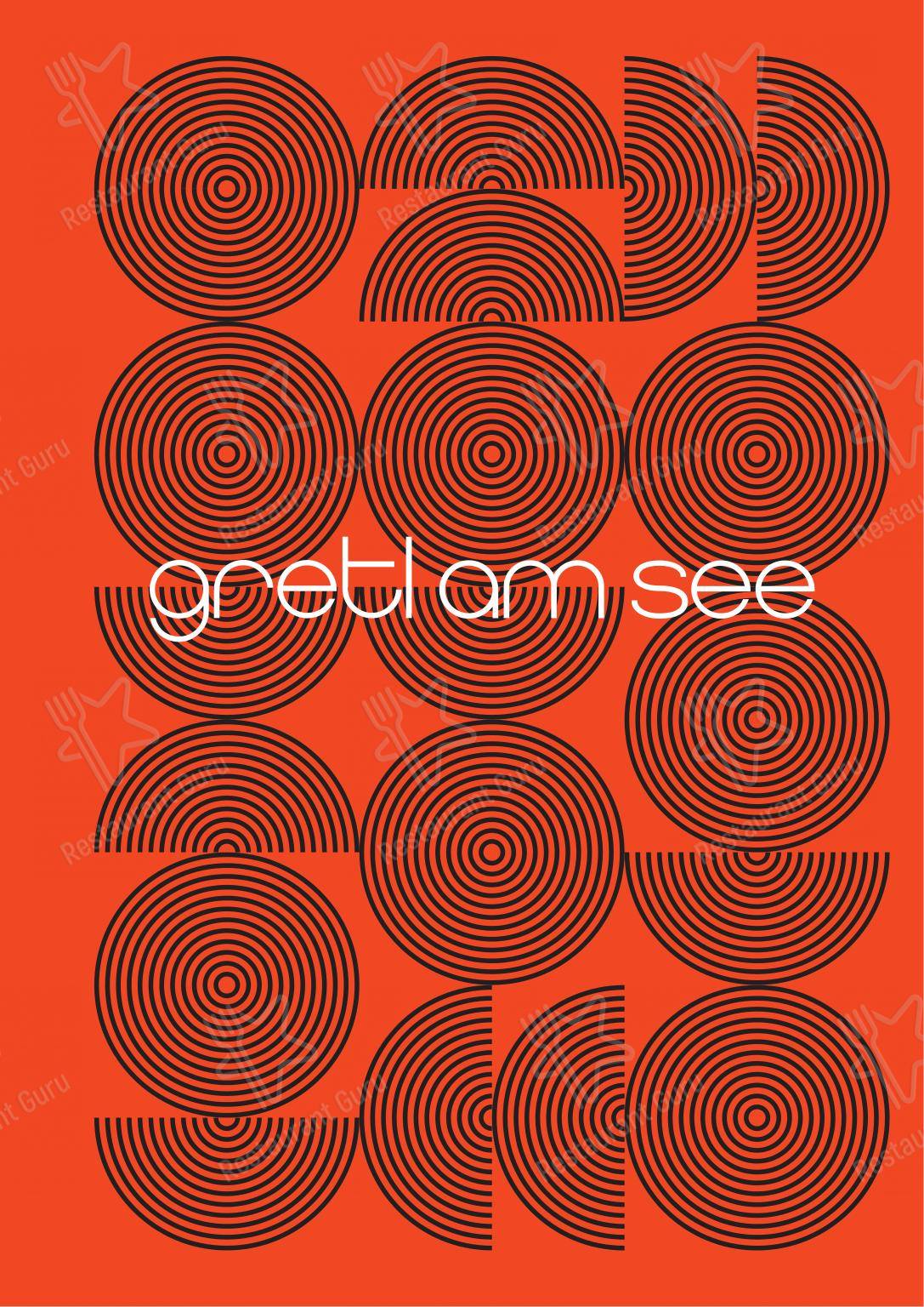 Menu di Gretl am See Restaurant - Menu bar