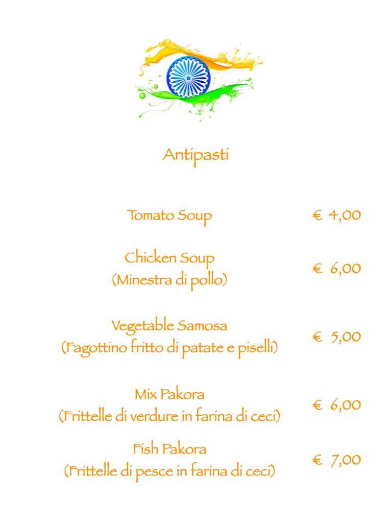 Menu di Ristorante Pizzeria Hotel Grillo Verde 