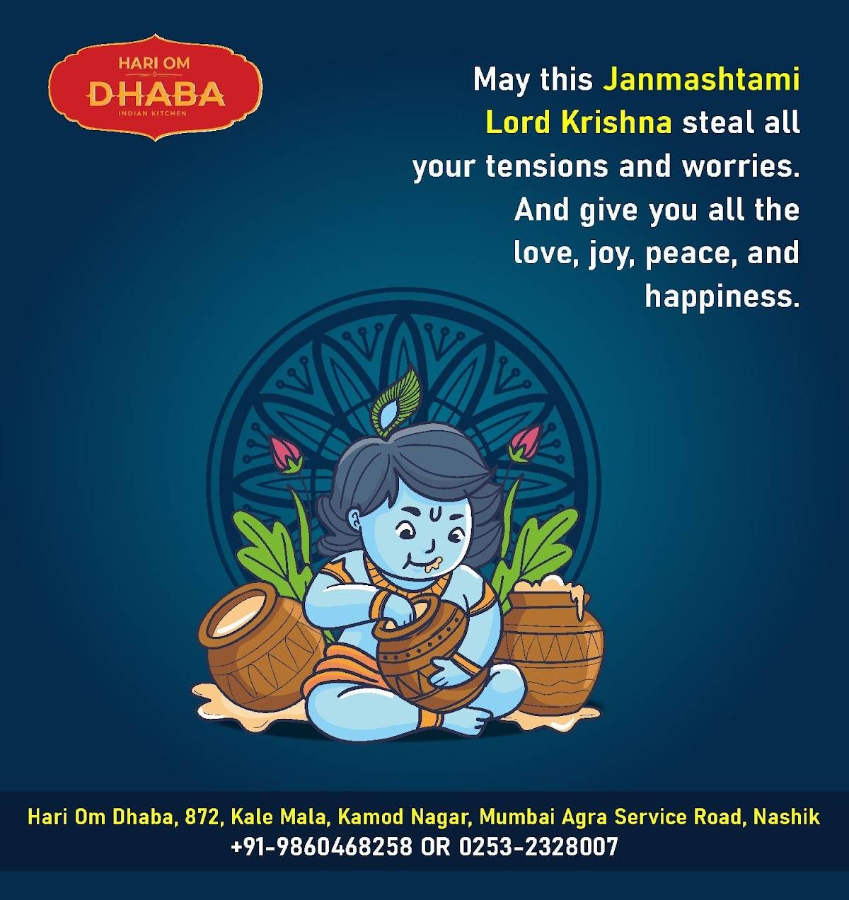 Hari Om Dhaba by Bunty Luthra Best Pure Veg Restaurant in Nashik Authentic Taste & Family-Friendly menu