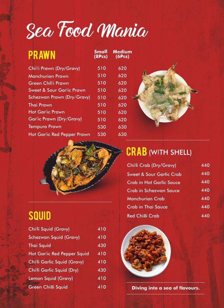 Hatari Restaurant - Garia menu