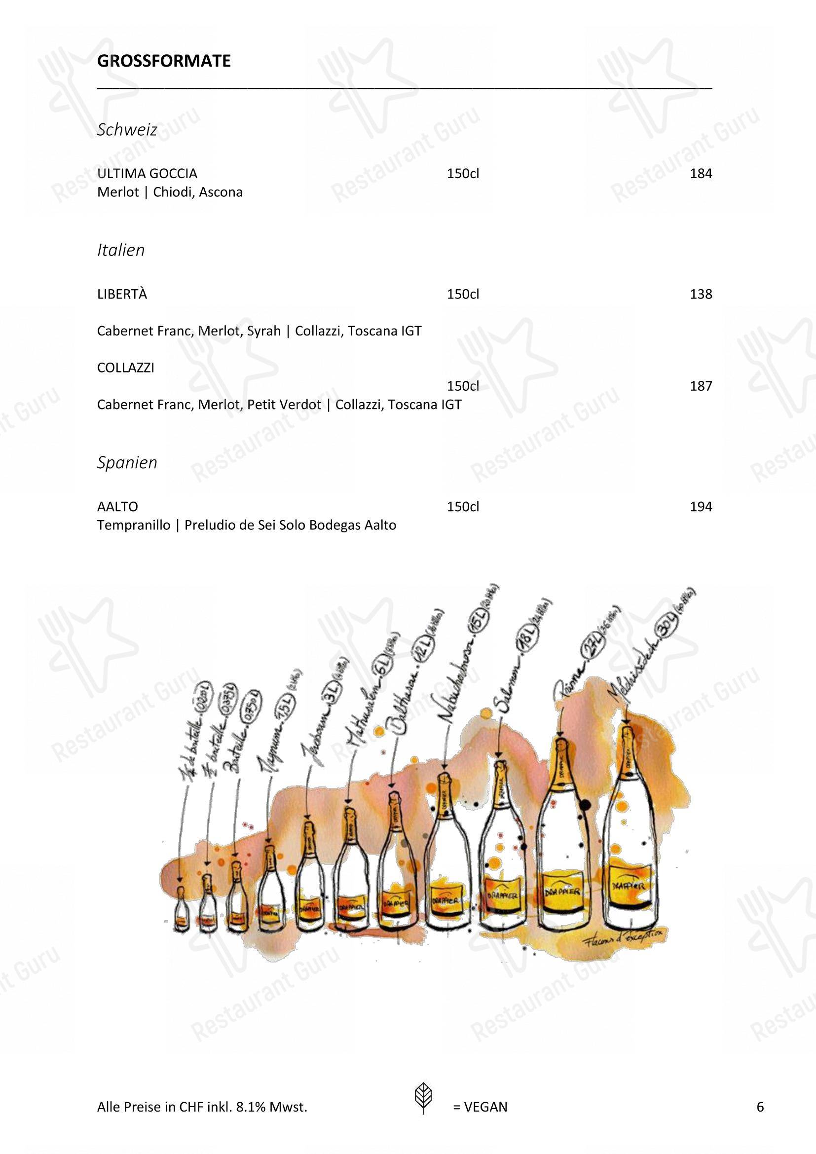 Основное меню per Henry's Restaurant Ihre Eventlocation ristorante