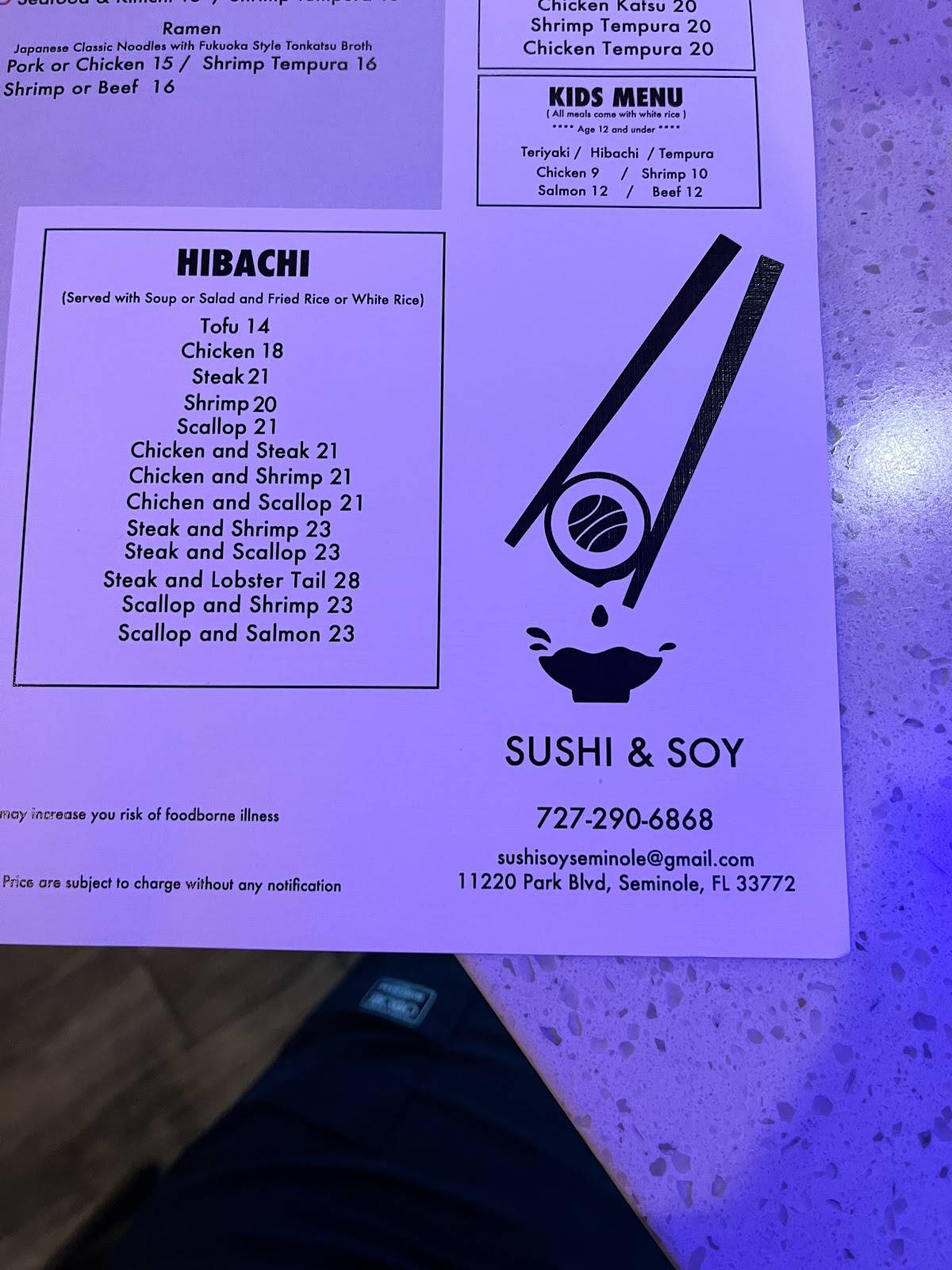 Hibachi Express Seminole Fl