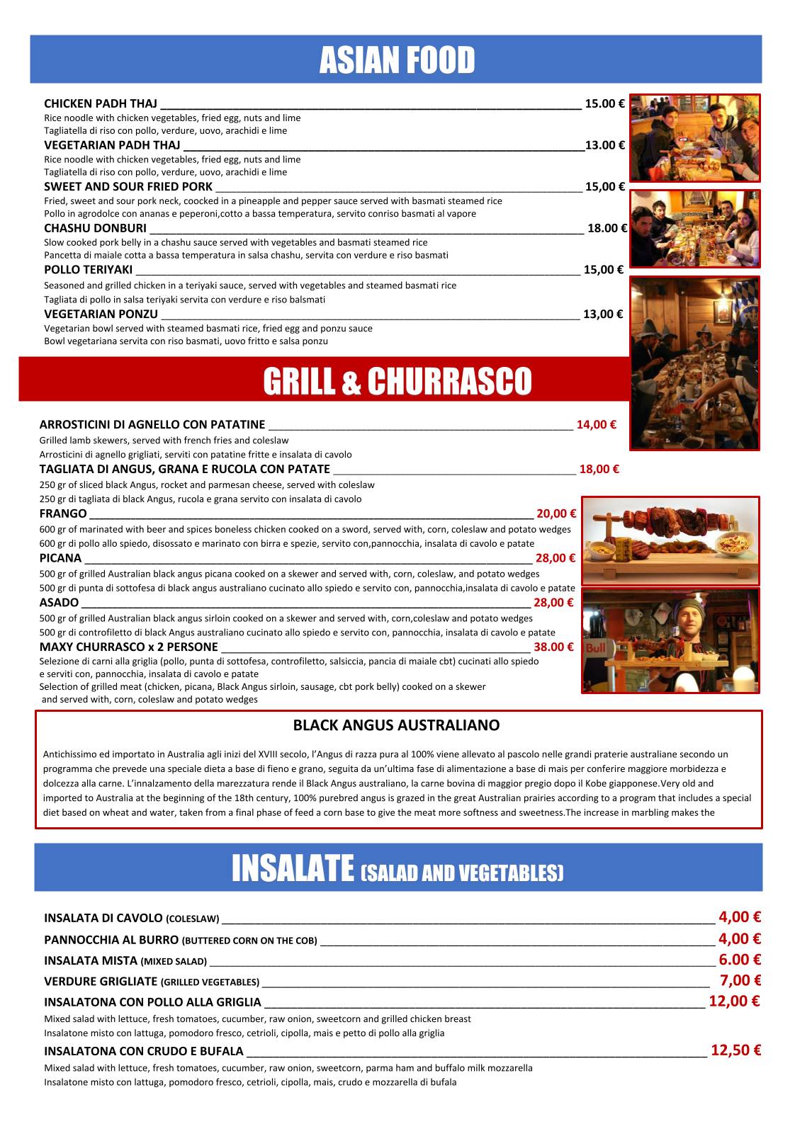 Menu di Homelywood Pub 
