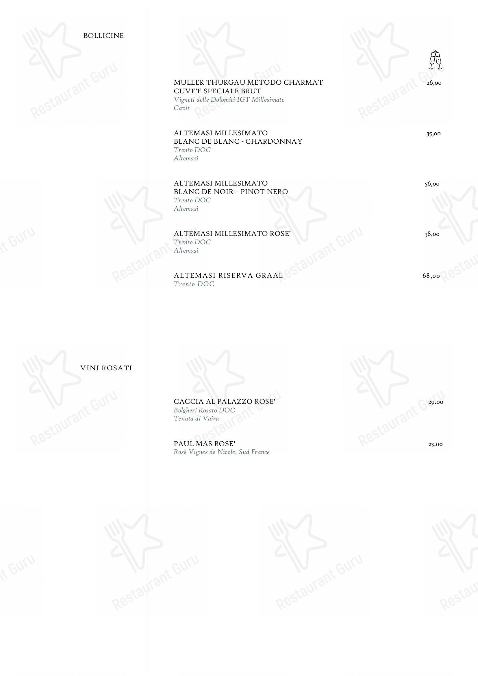 Menu di Hoseki - Menu