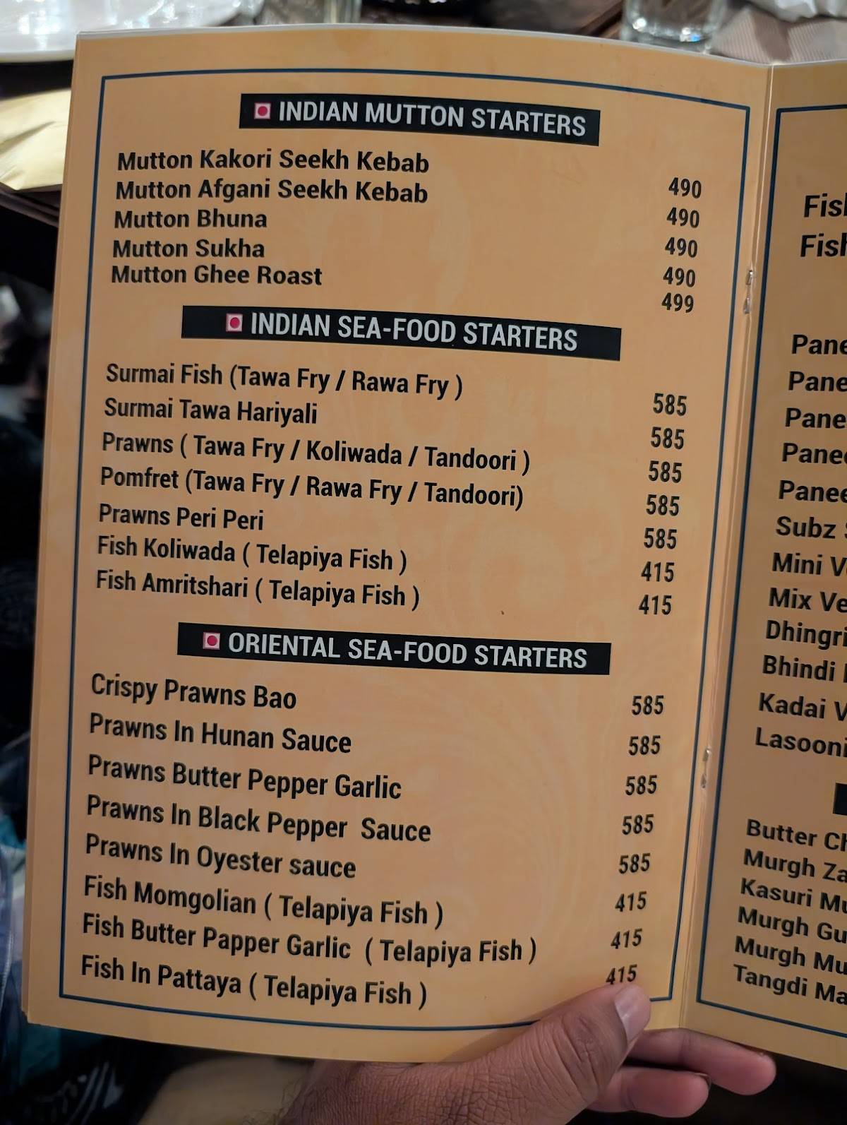 Hotel Mazda & Cafe - Best Cafe in Nashik Family Restaurant in Nashik Multicusion Restaurant in Nashik menu