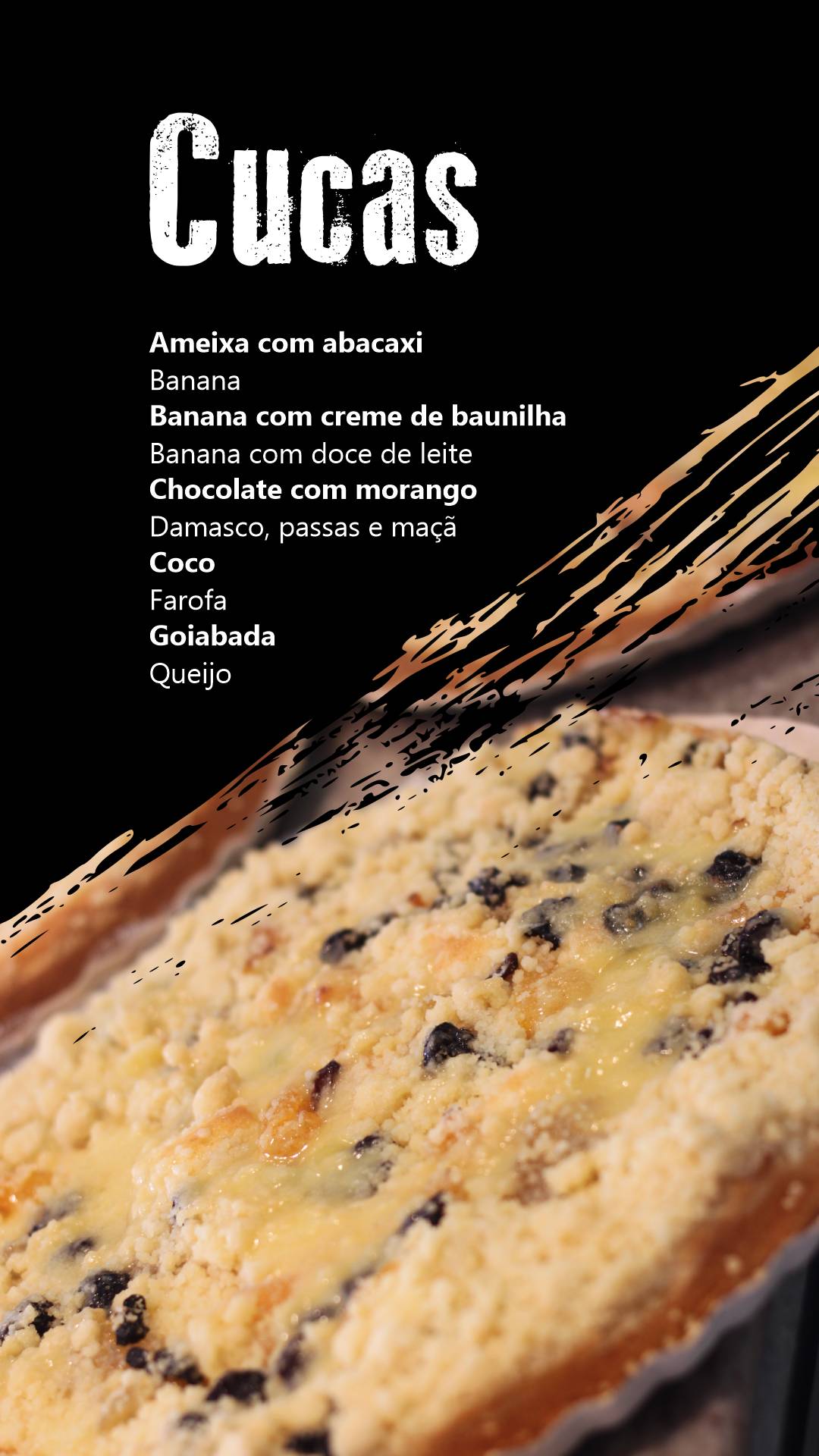 Casa do Pão cardápio