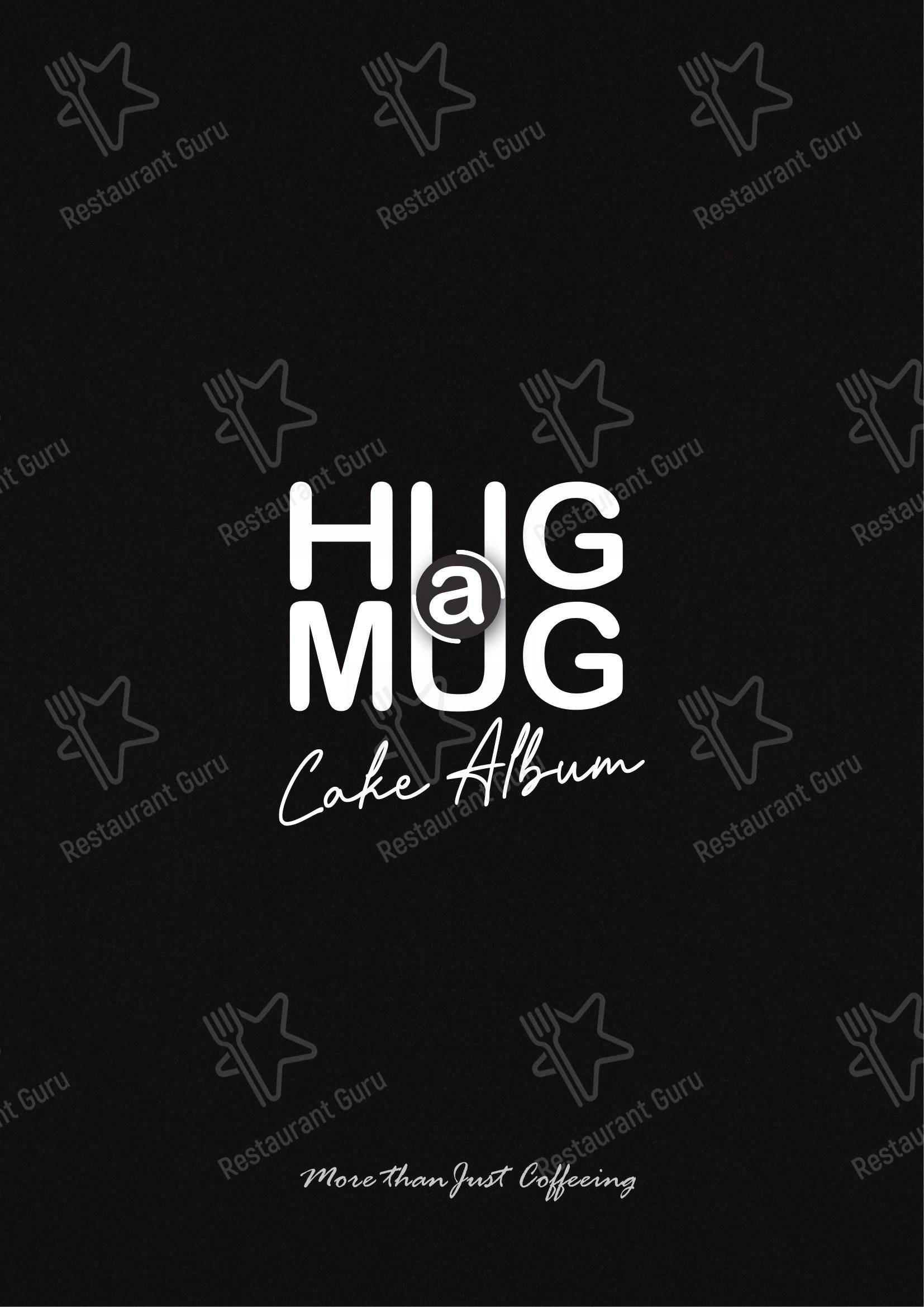Hug A Mug - Menu
