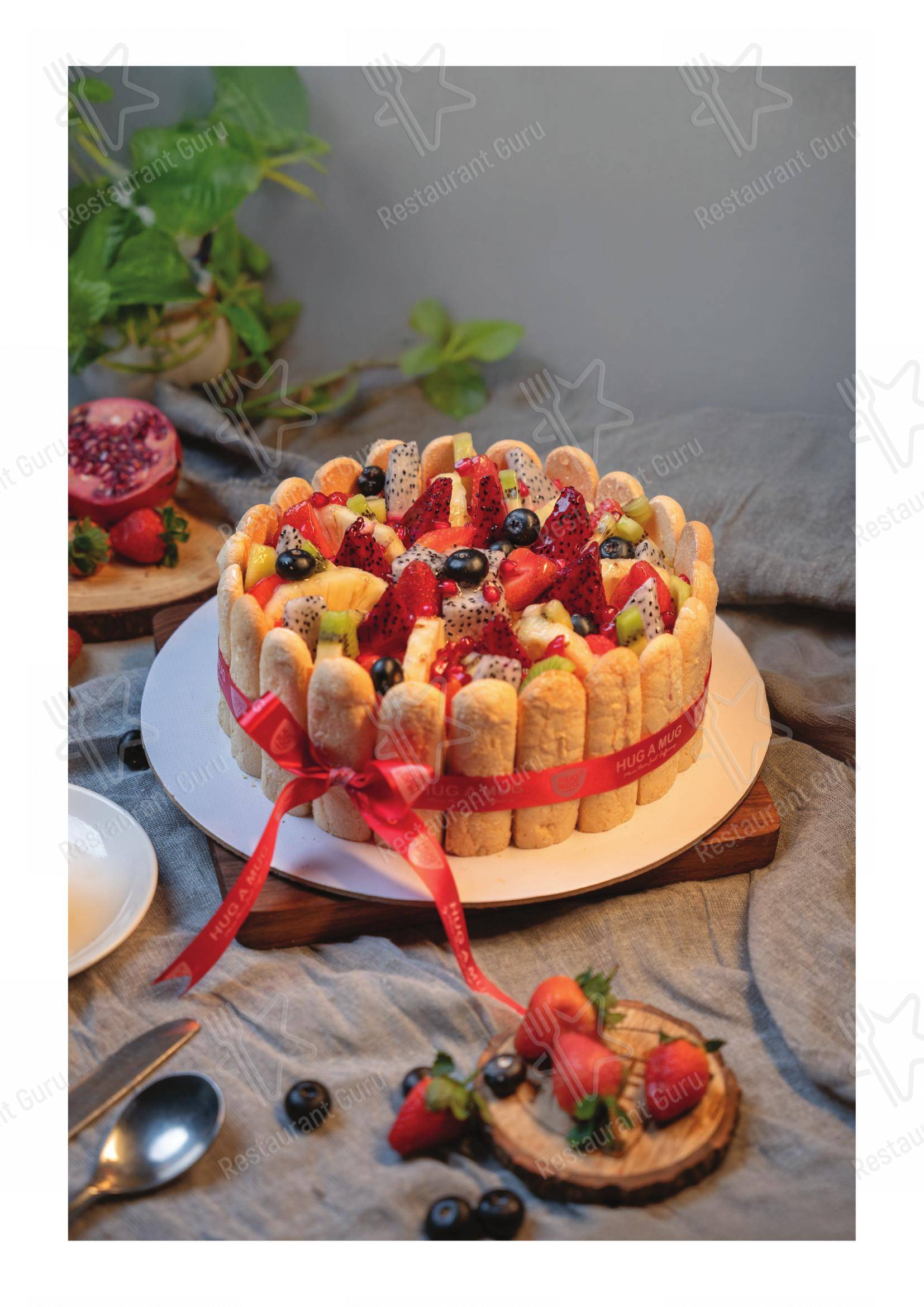 Menu for the Hug A Mug cafe