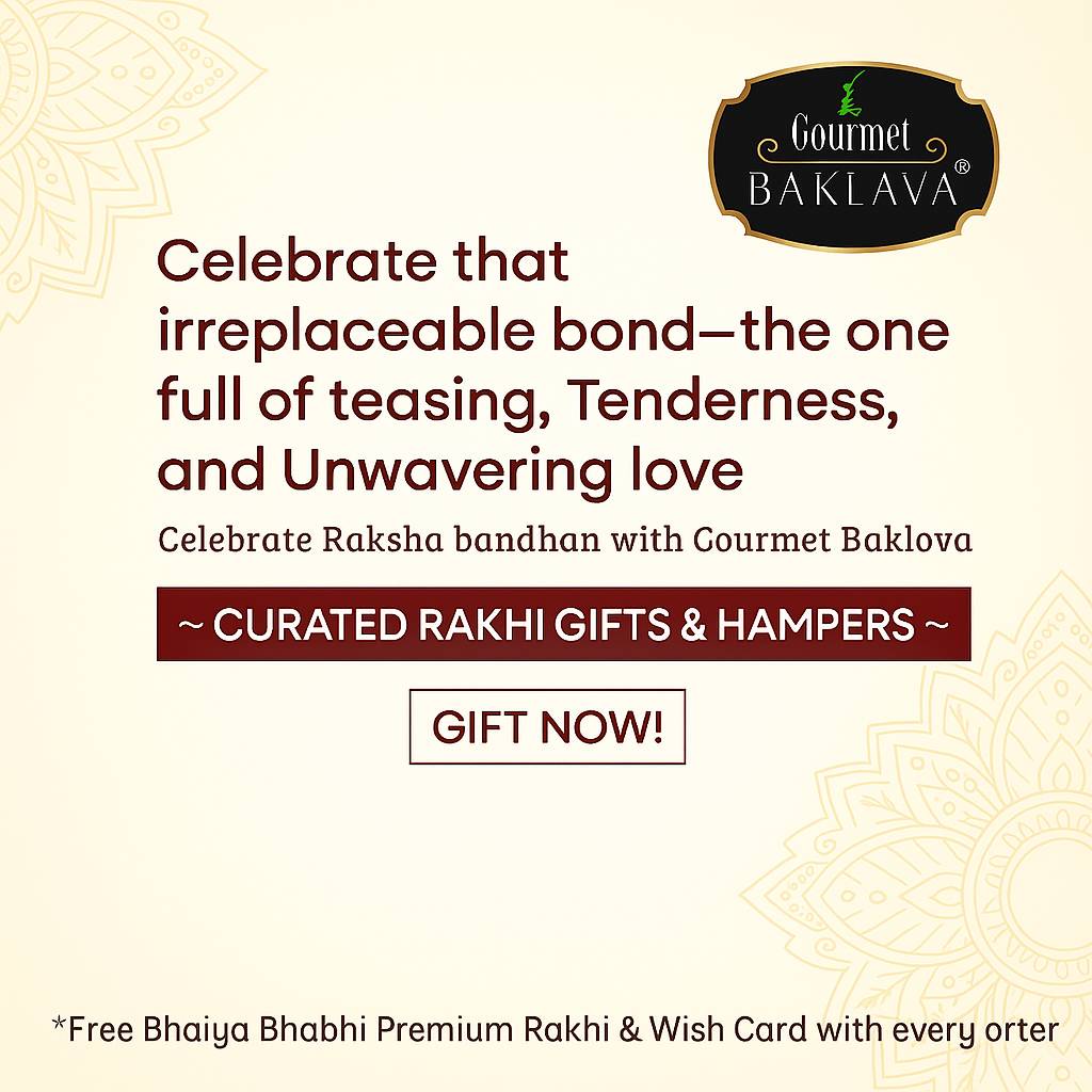 Gourmet Baklava menu