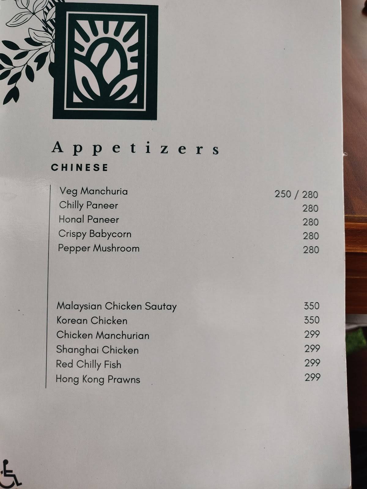 Kefi menu