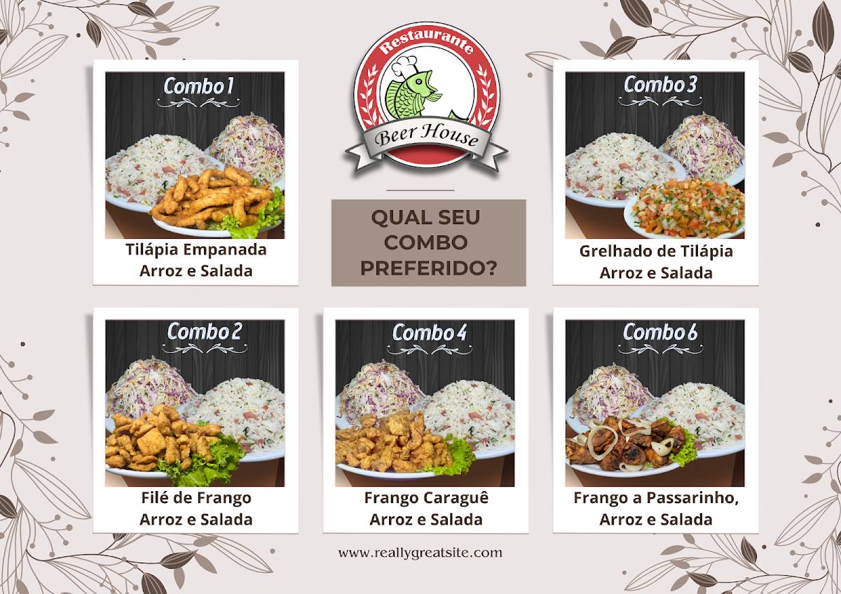 Restaurante Beer House cardápio