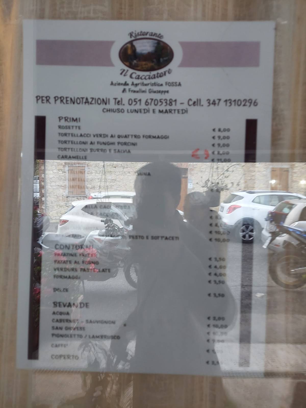 Menu di Il Cacciatore 