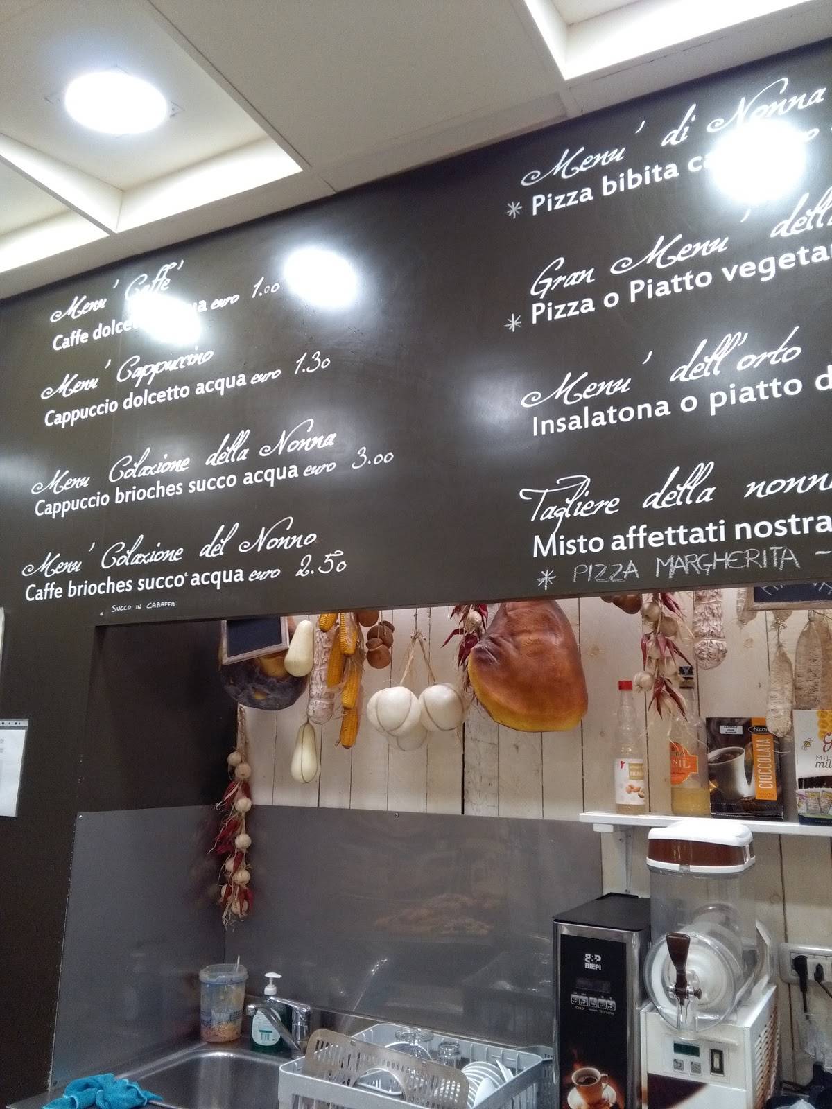 Menu di Il Forno di Nonna Pallina 