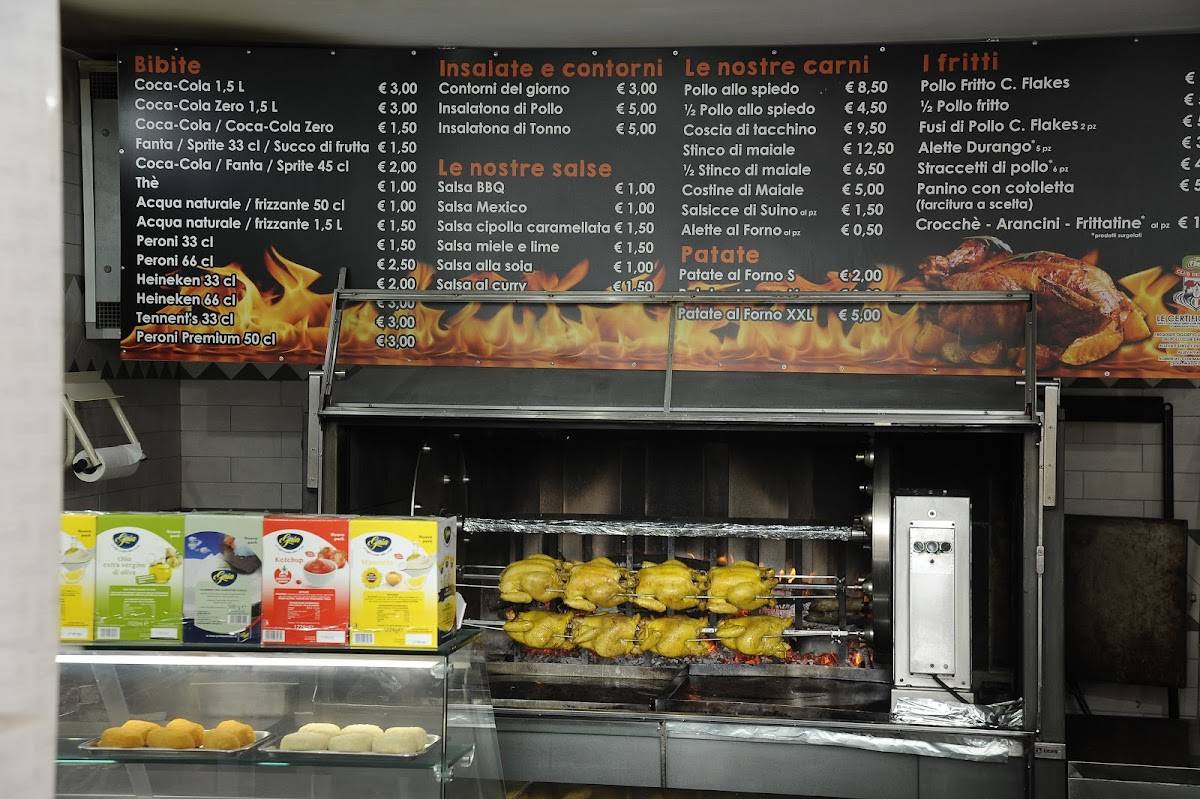 Menu di Crazy Pollo 