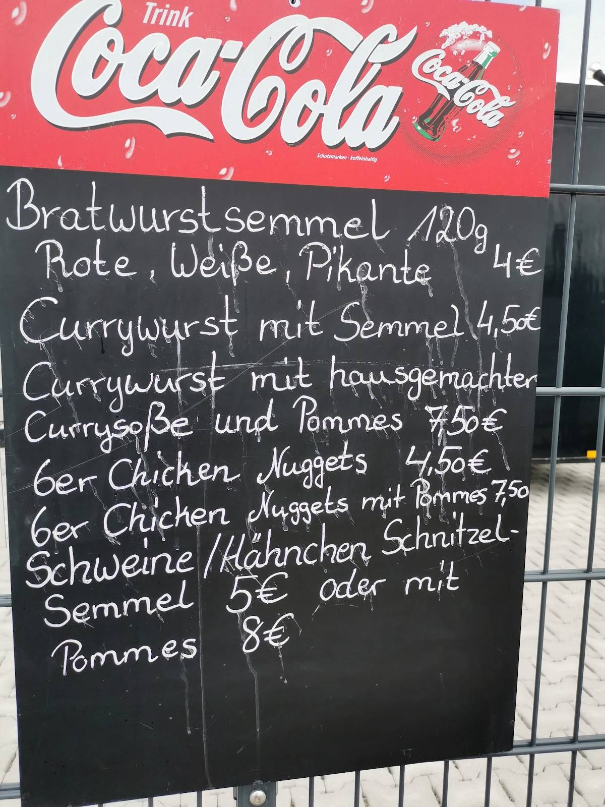 Menu de Imbiss Graben