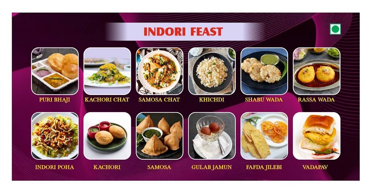 Indori Feast menu