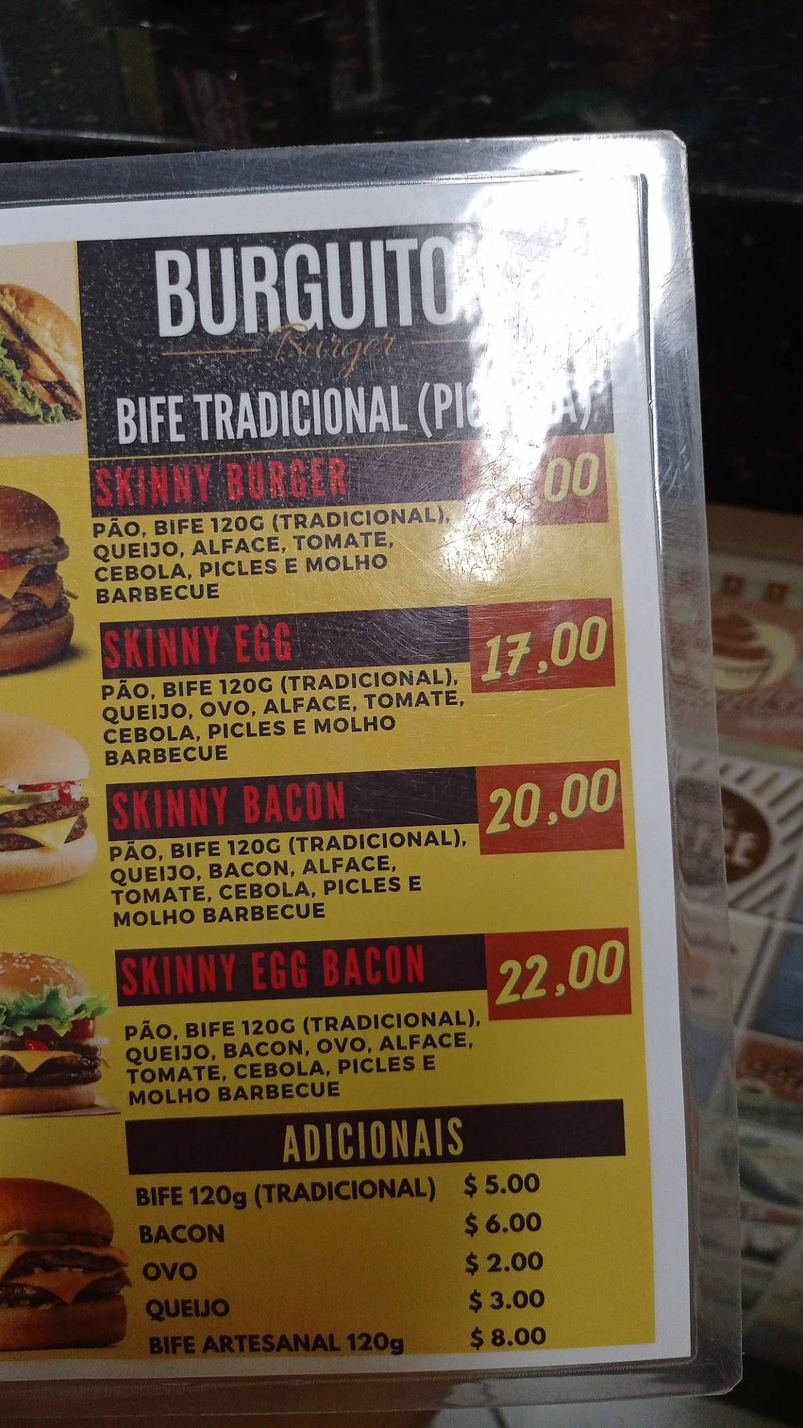 BURGUITO'S (Iguaçu) cardápio