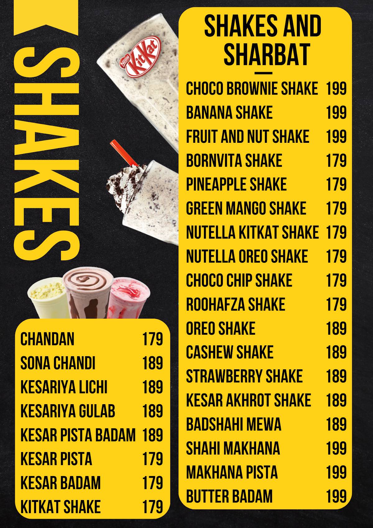 JAIN DELIGHT CAFE menu