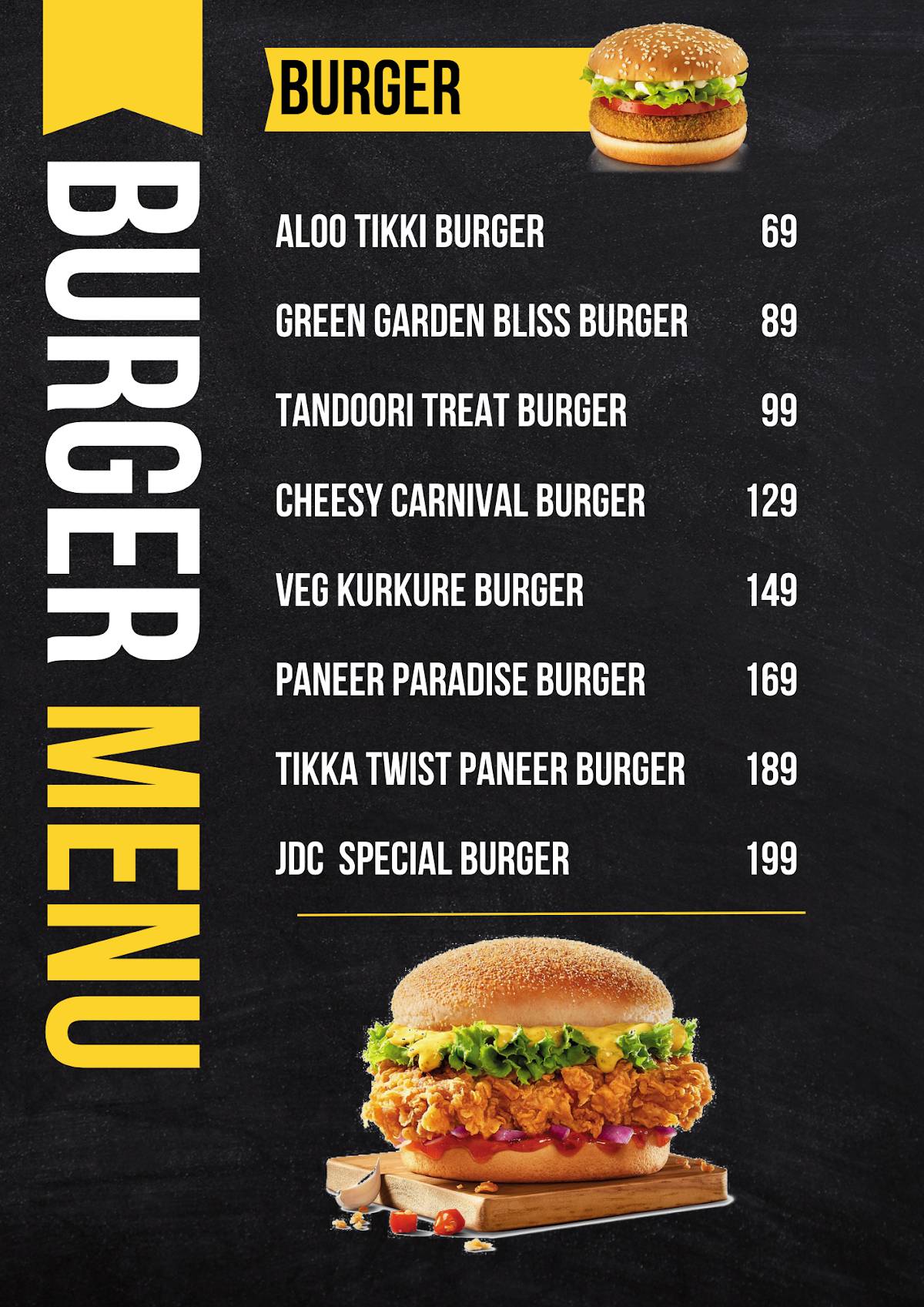 JAIN DELIGHT CAFE menu