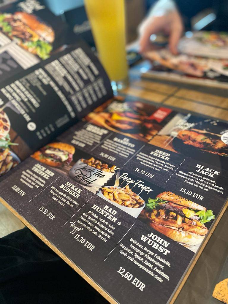 Speisekarte von Jack & Joe BBQ & PIZZA, Limbuš