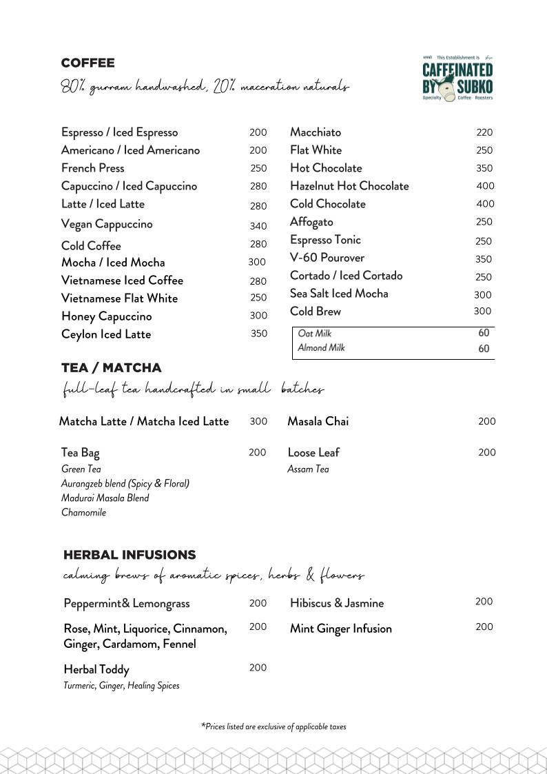 Jaipur Modern - Store & Kitchen menu