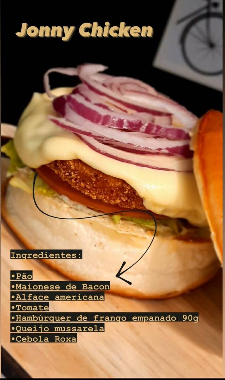 Jonny Burger cardápio