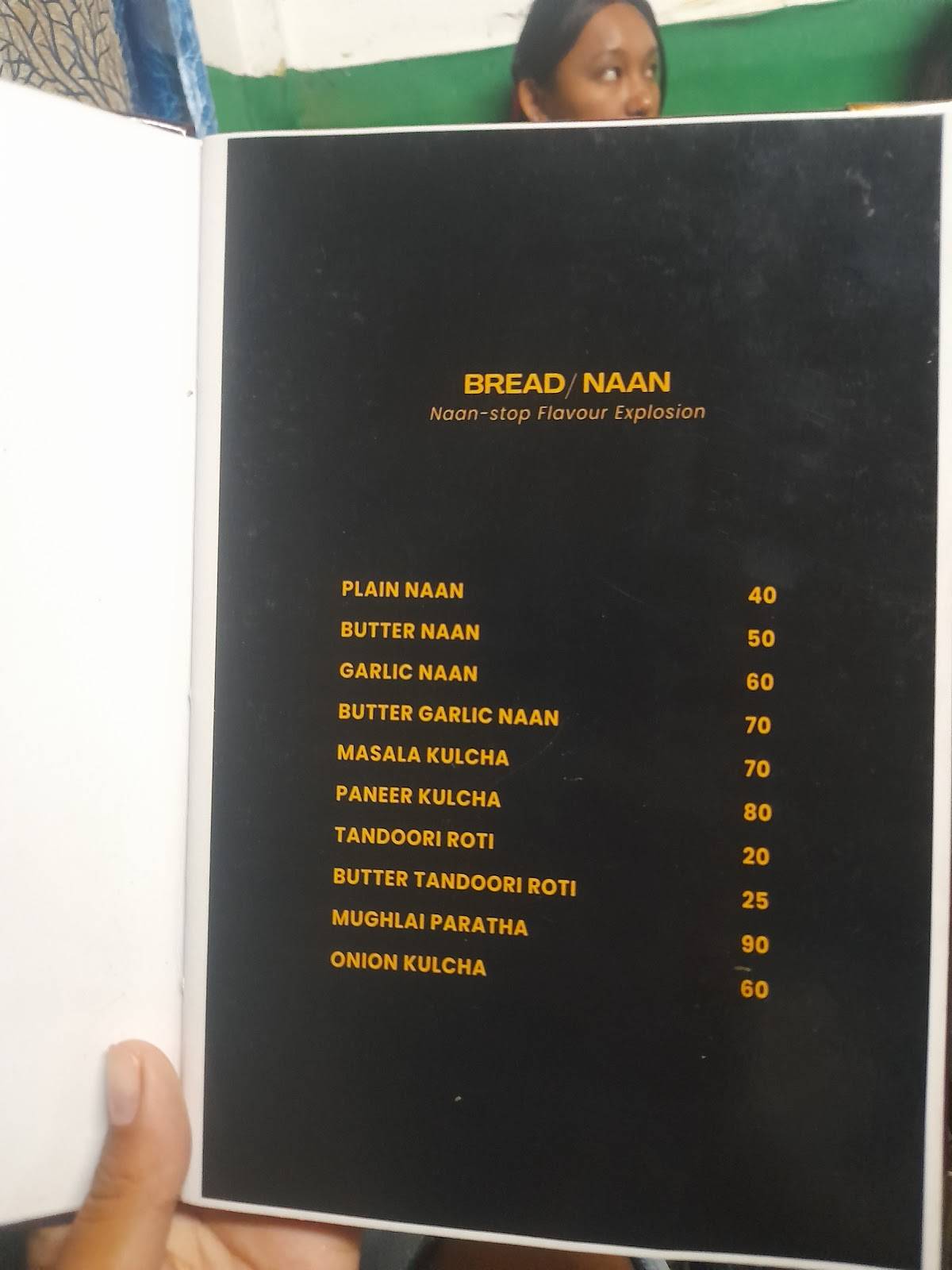 SLOGAN CAFE menu