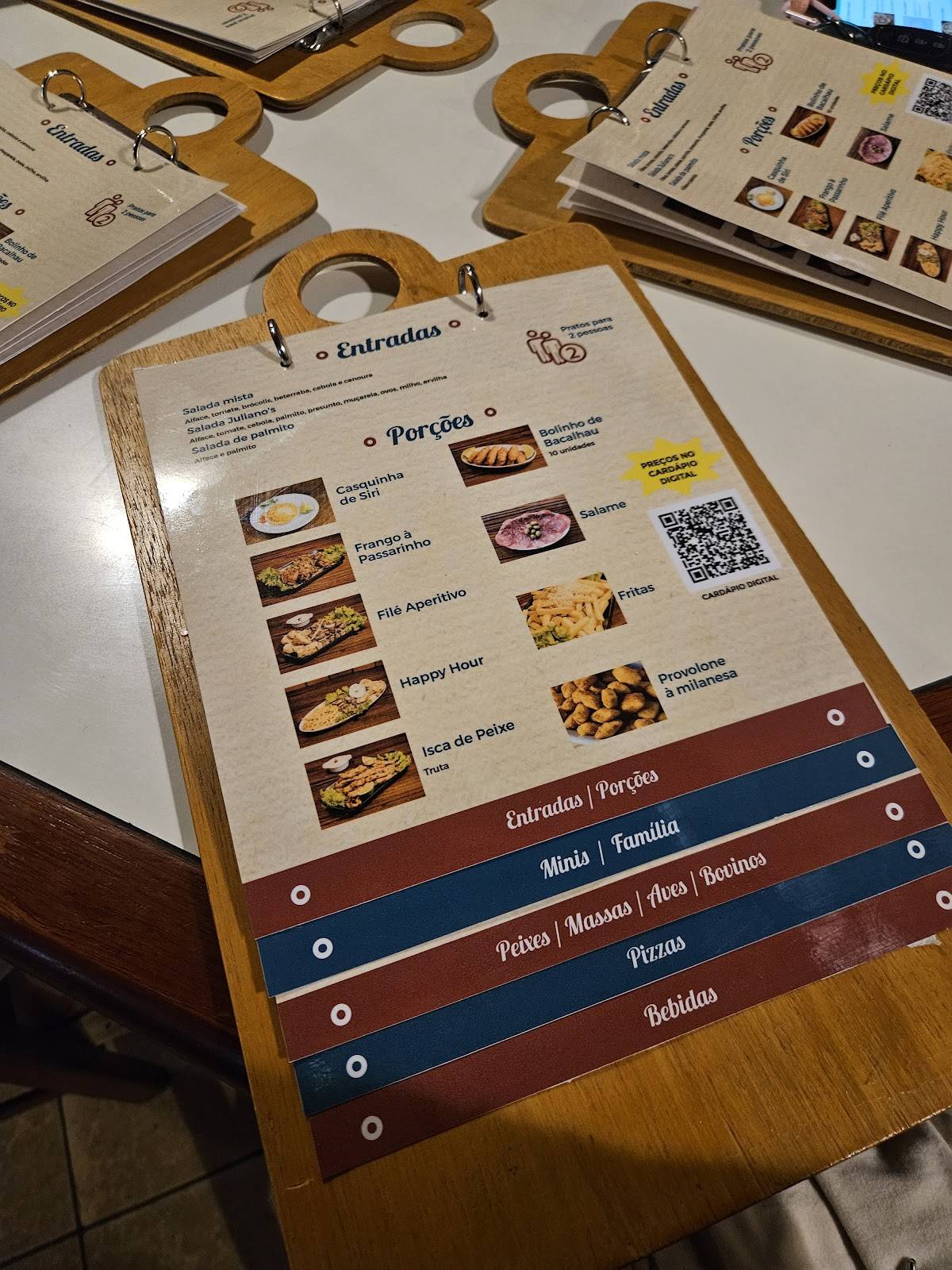 Juliano's Restaurante cardápio