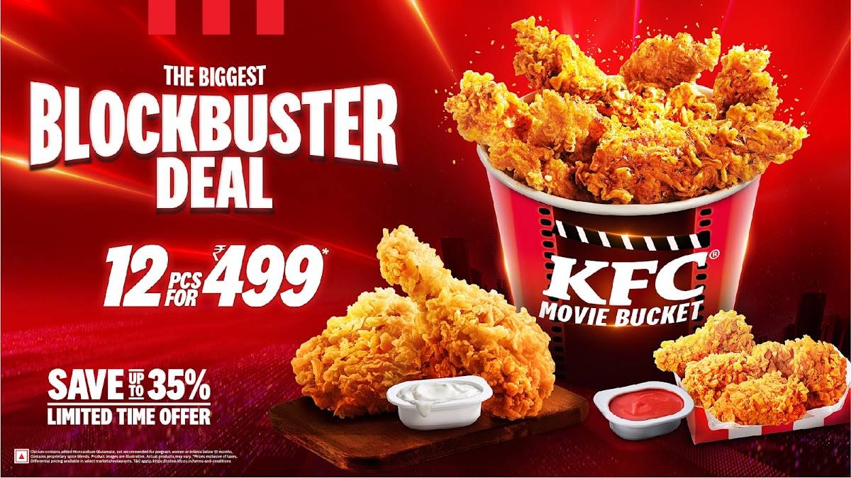 KFC menu