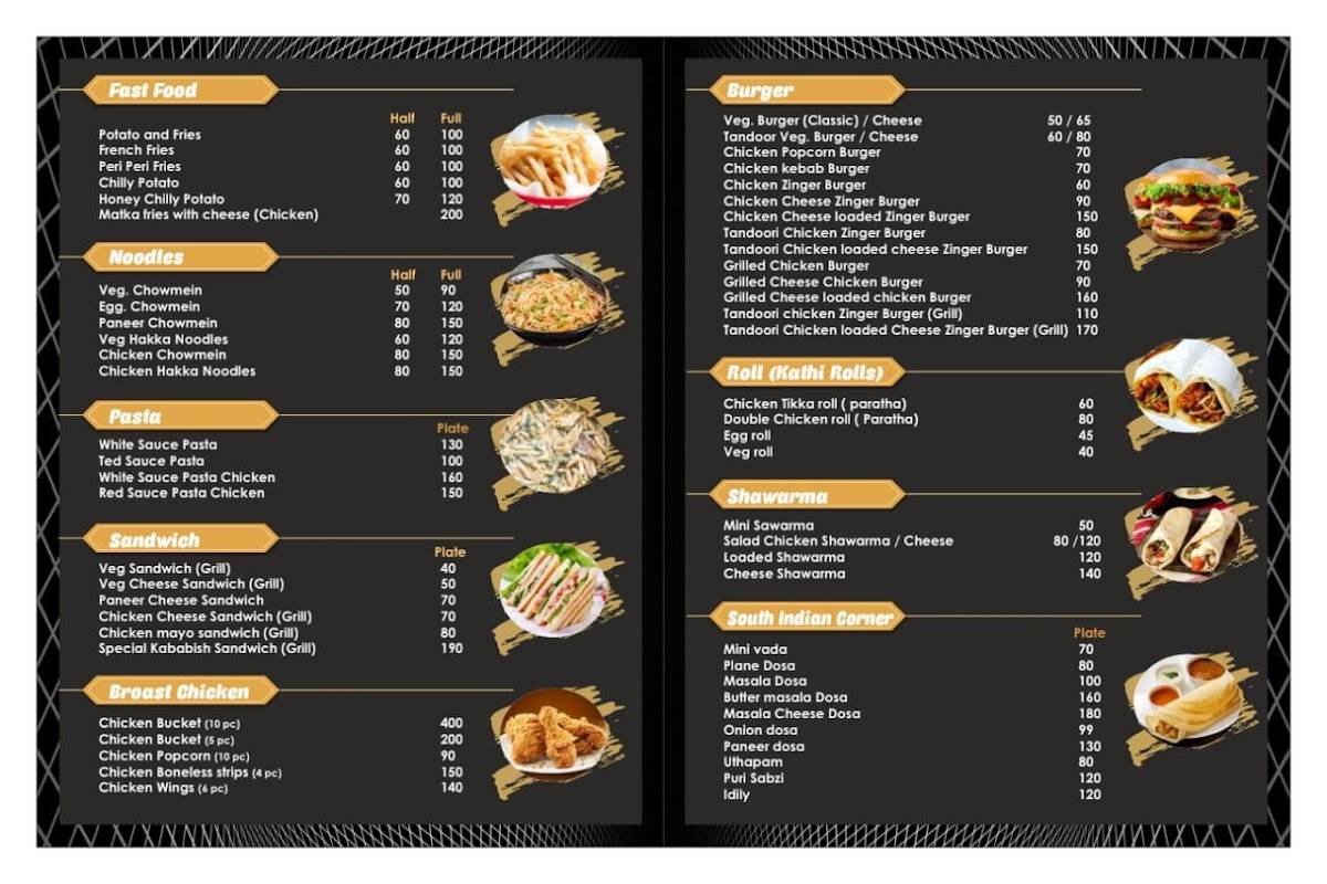 Kababish - Aligarh menu