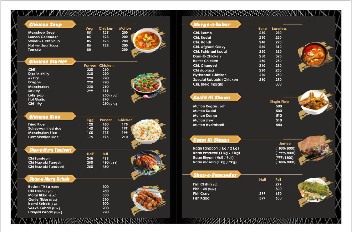 Kababish - Aligarh menu