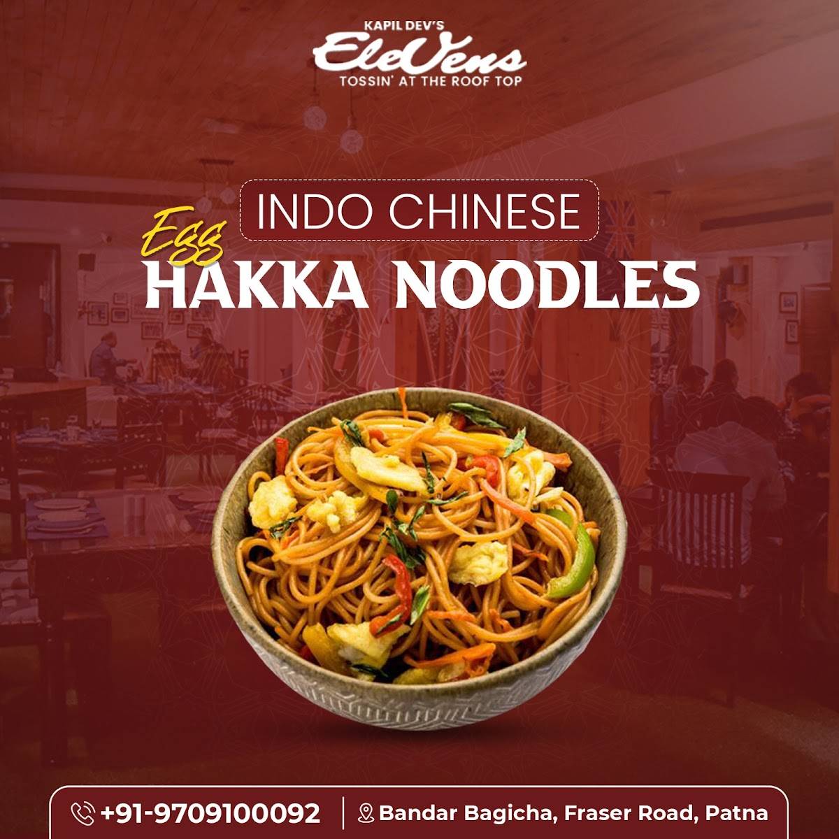 Kapil Dev's Elevens menu