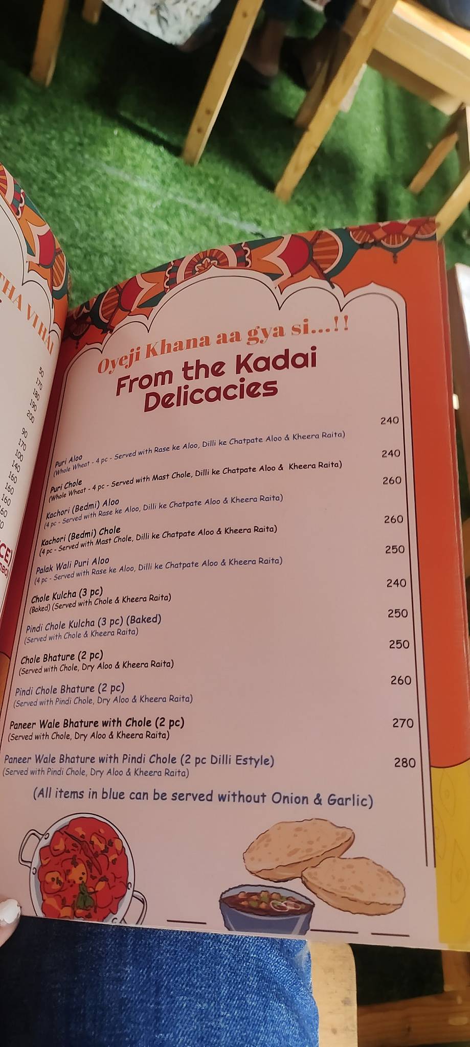 Kapoor's Cafe - HSR Branch menu