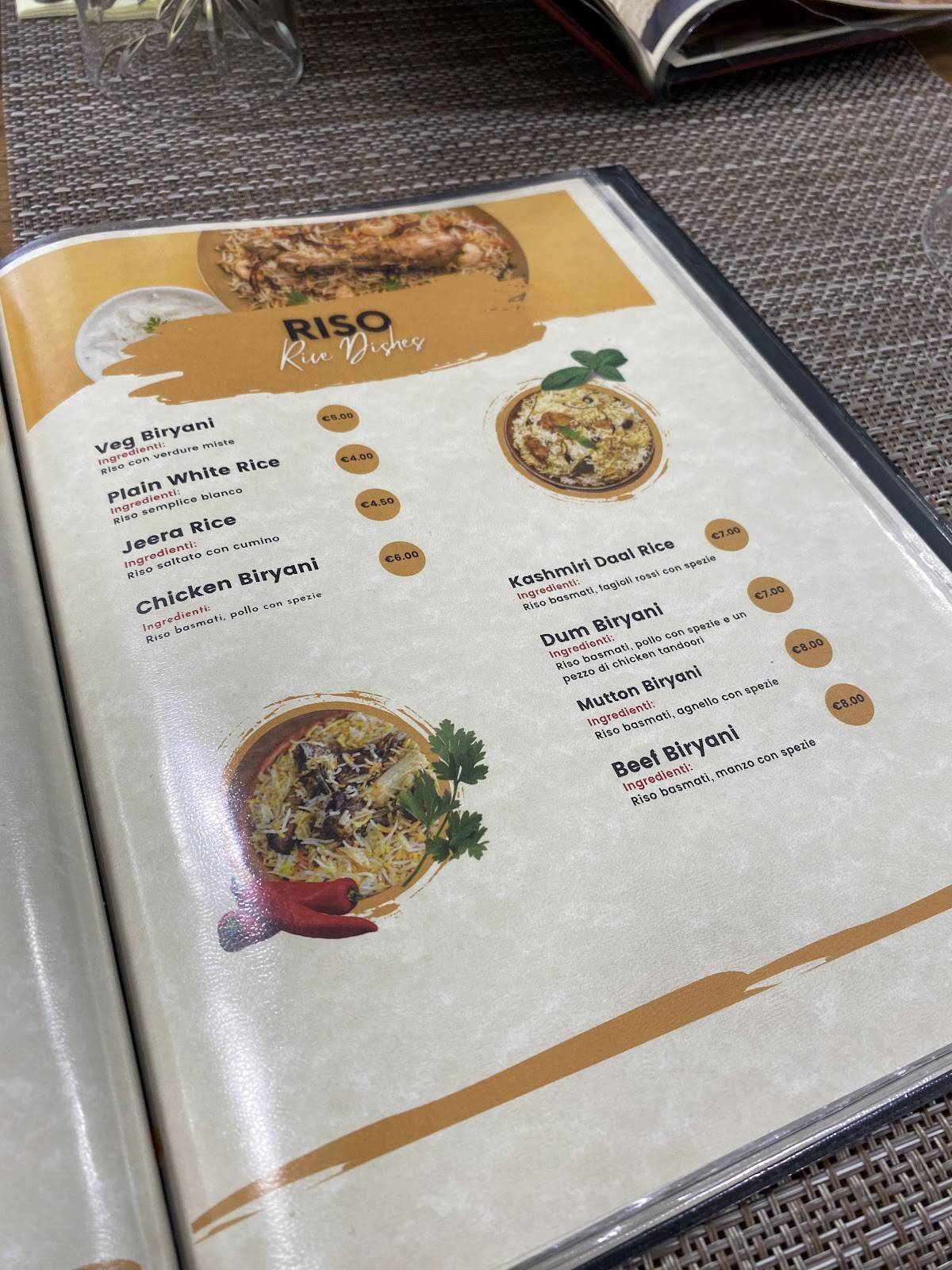 Menu di Kashmir Grill House 
