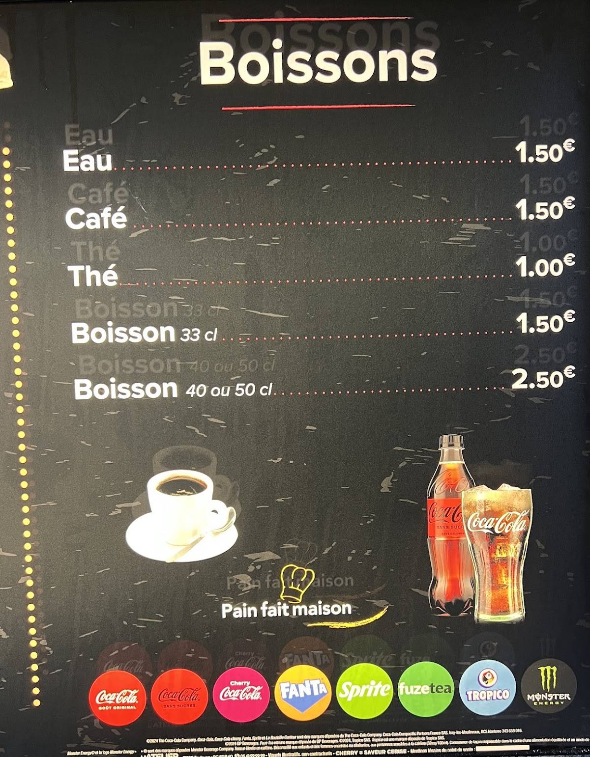 Menu de Kebab Istanbul