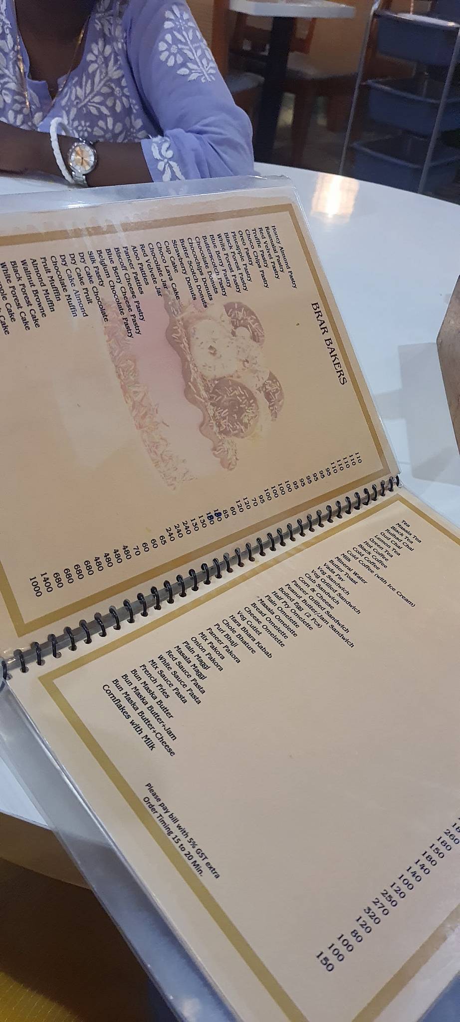 Kesari Restaurant unit 1 (unit of brar plaza ) menu