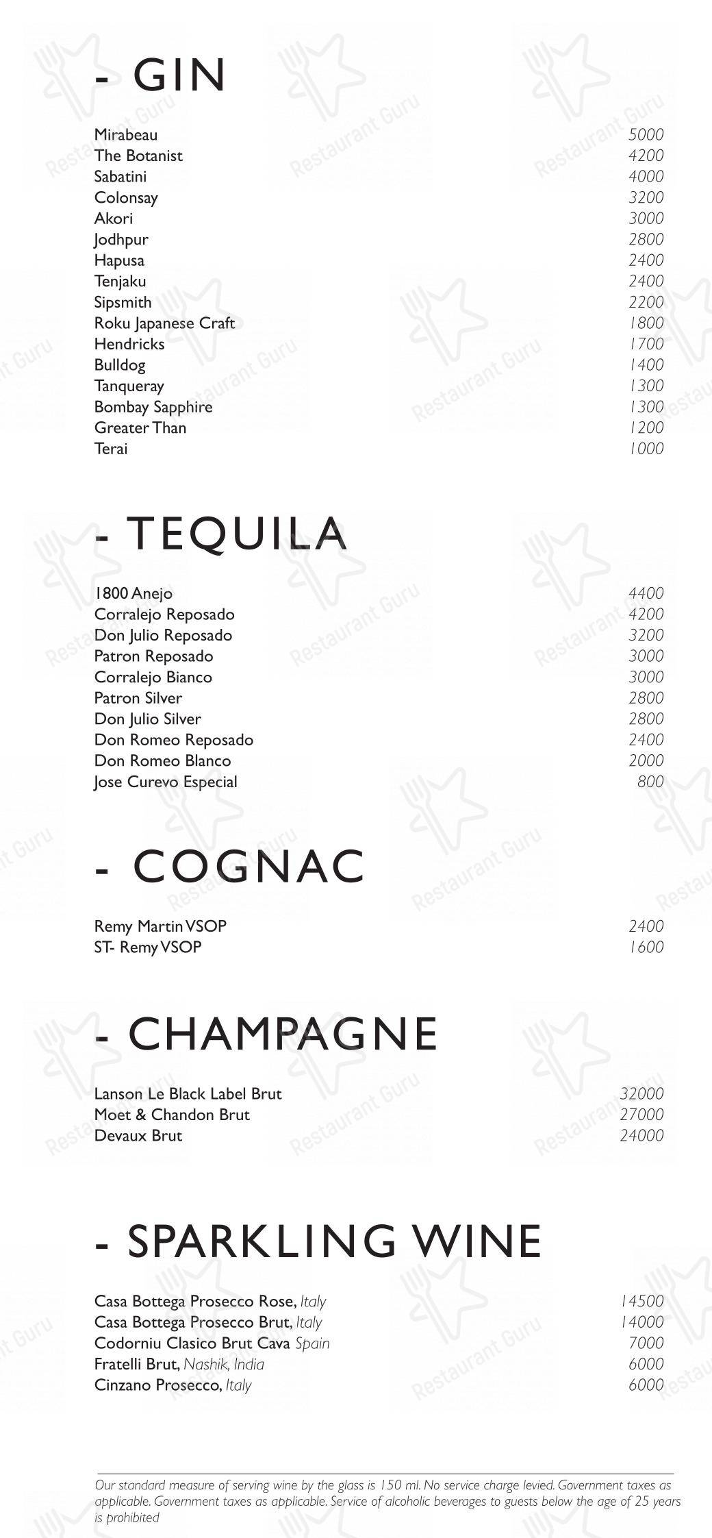 Kheer - Roseate House in New Delhi - Menu