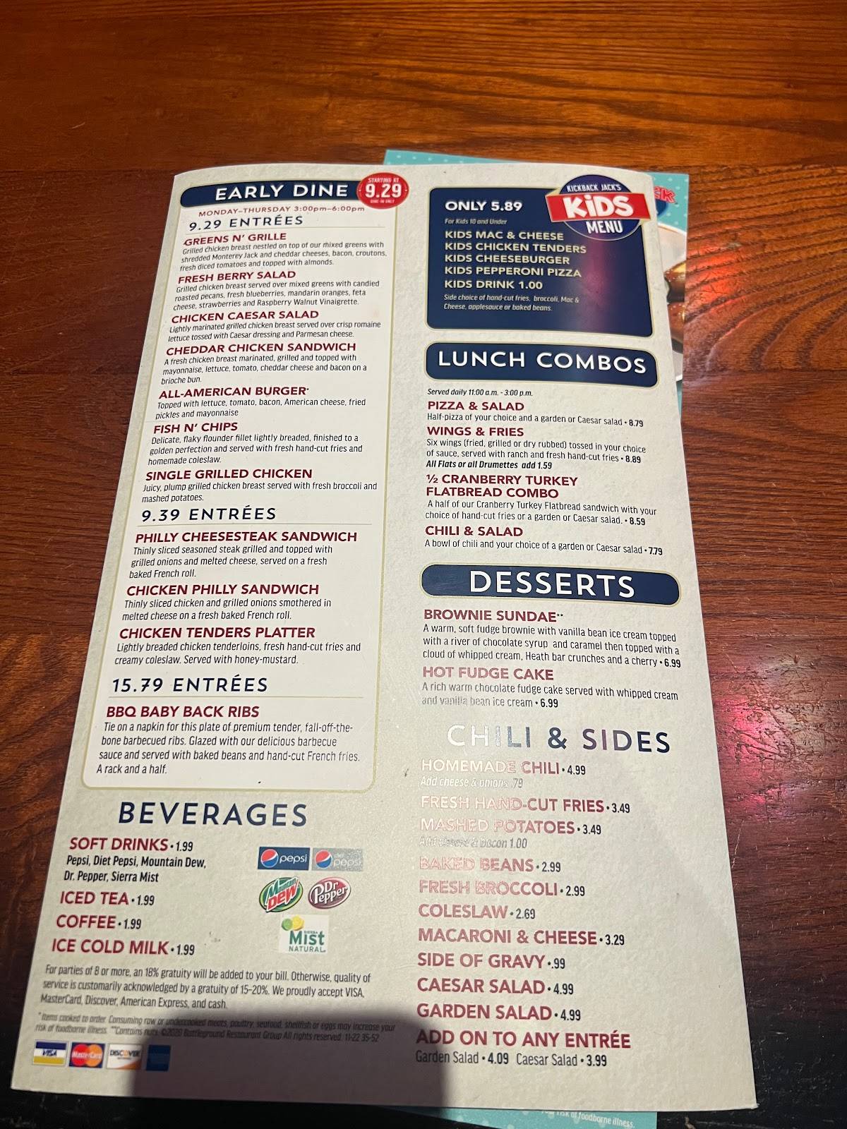Kickback Jacks Greensboro Menu 88 - lc4x90k