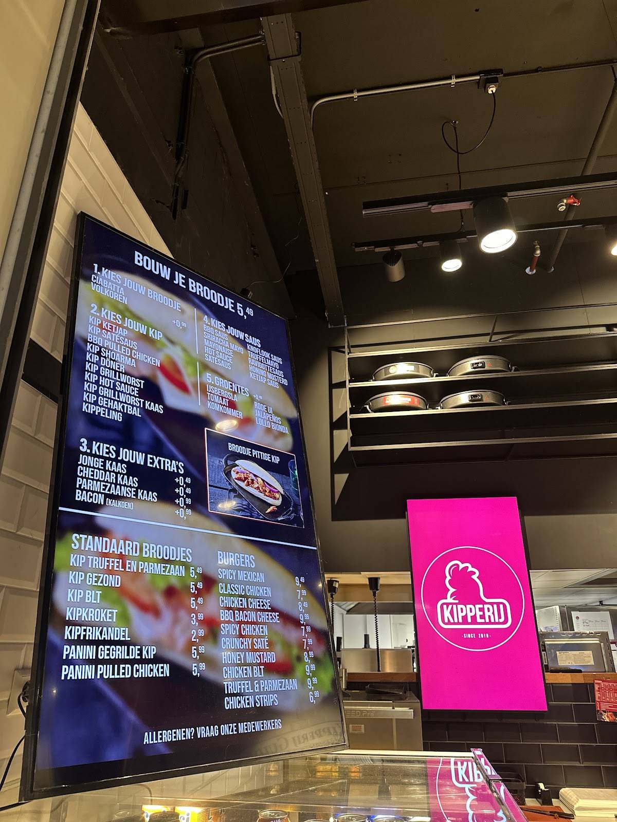 Menu de Kipperij Beek