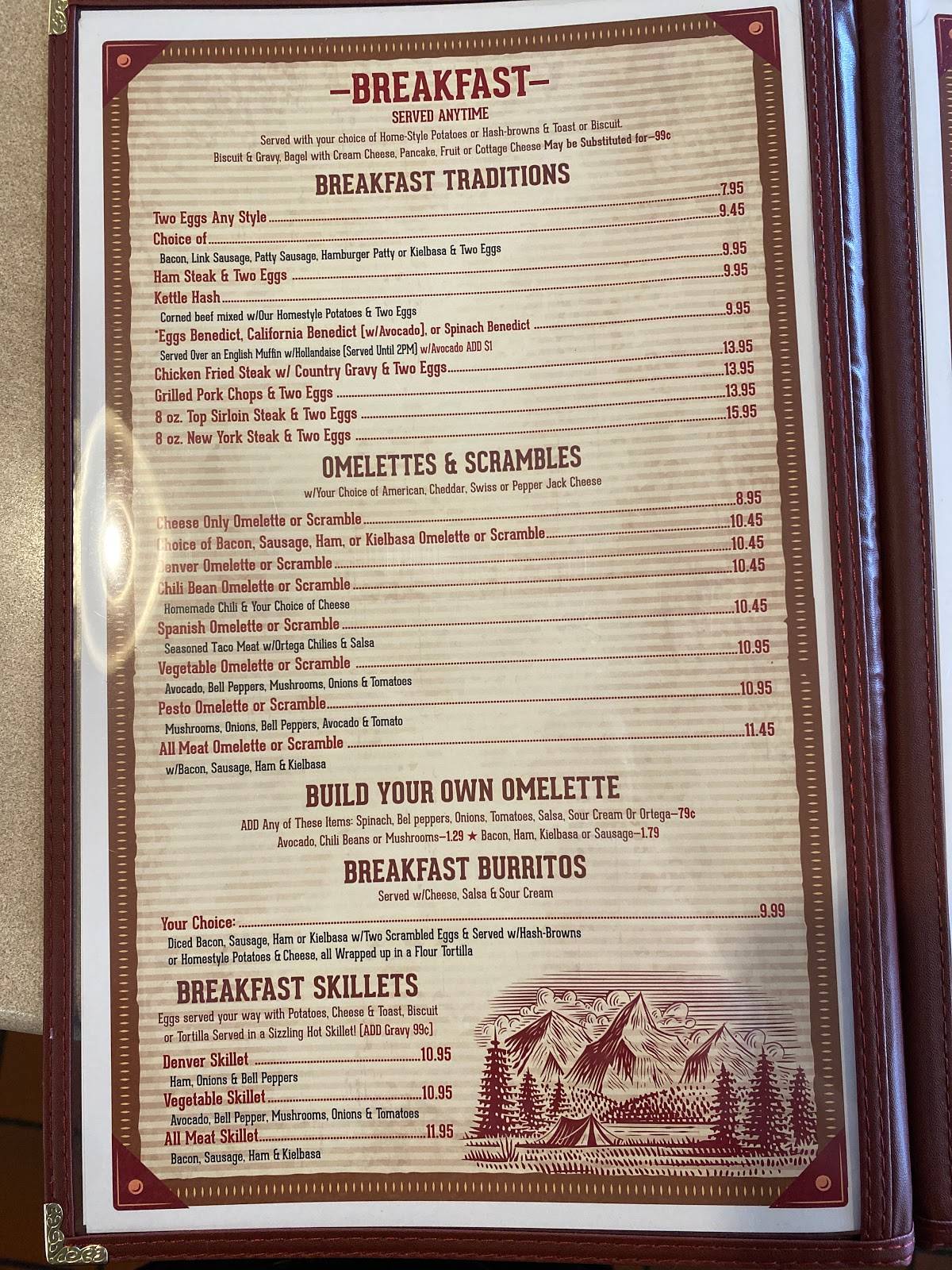 Menu at Amy's Kopper Kettle Café cafe, Susanville